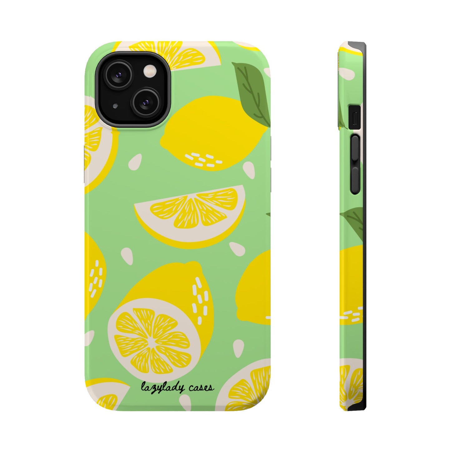 Lemonade Vibe Magnetic Phone Case - Bright Citrus Design for Summer Fun