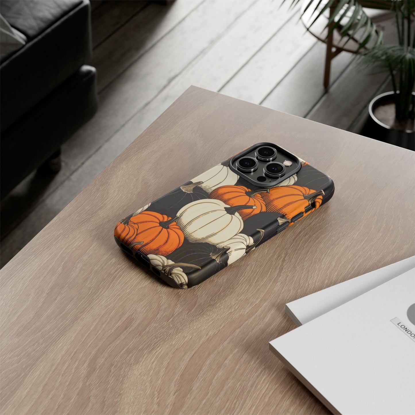 Pumpkin Phone Case, Fall Decor, Halloween Gift, Autumn Aesthetic, Pumpkin Lovers, Cute Phone Cover