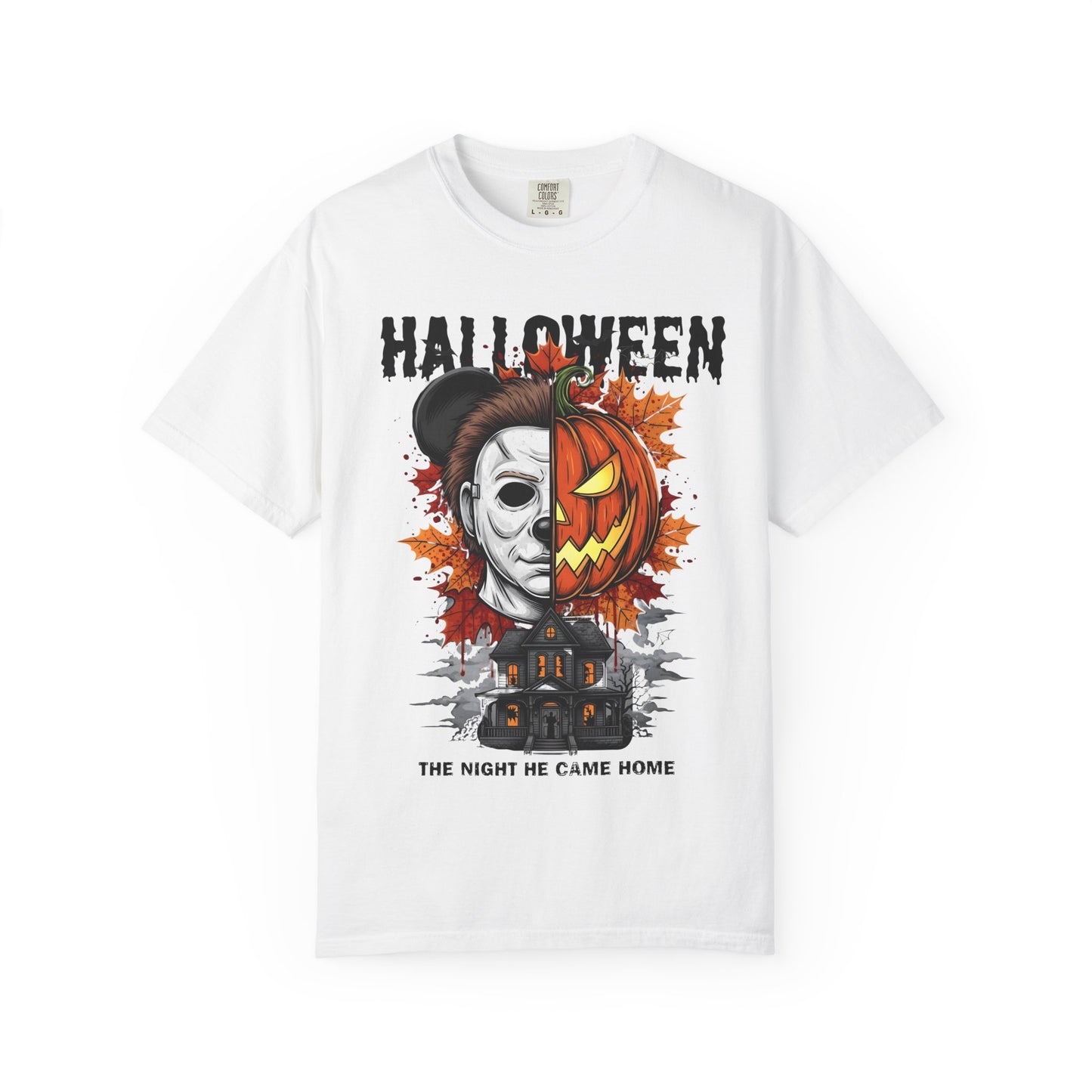 Halloween Graphic Tee, Unisex Spooky Shirt, Michael Myers T-shirt, Horror Movie Apparel, Fall Festival Clothing