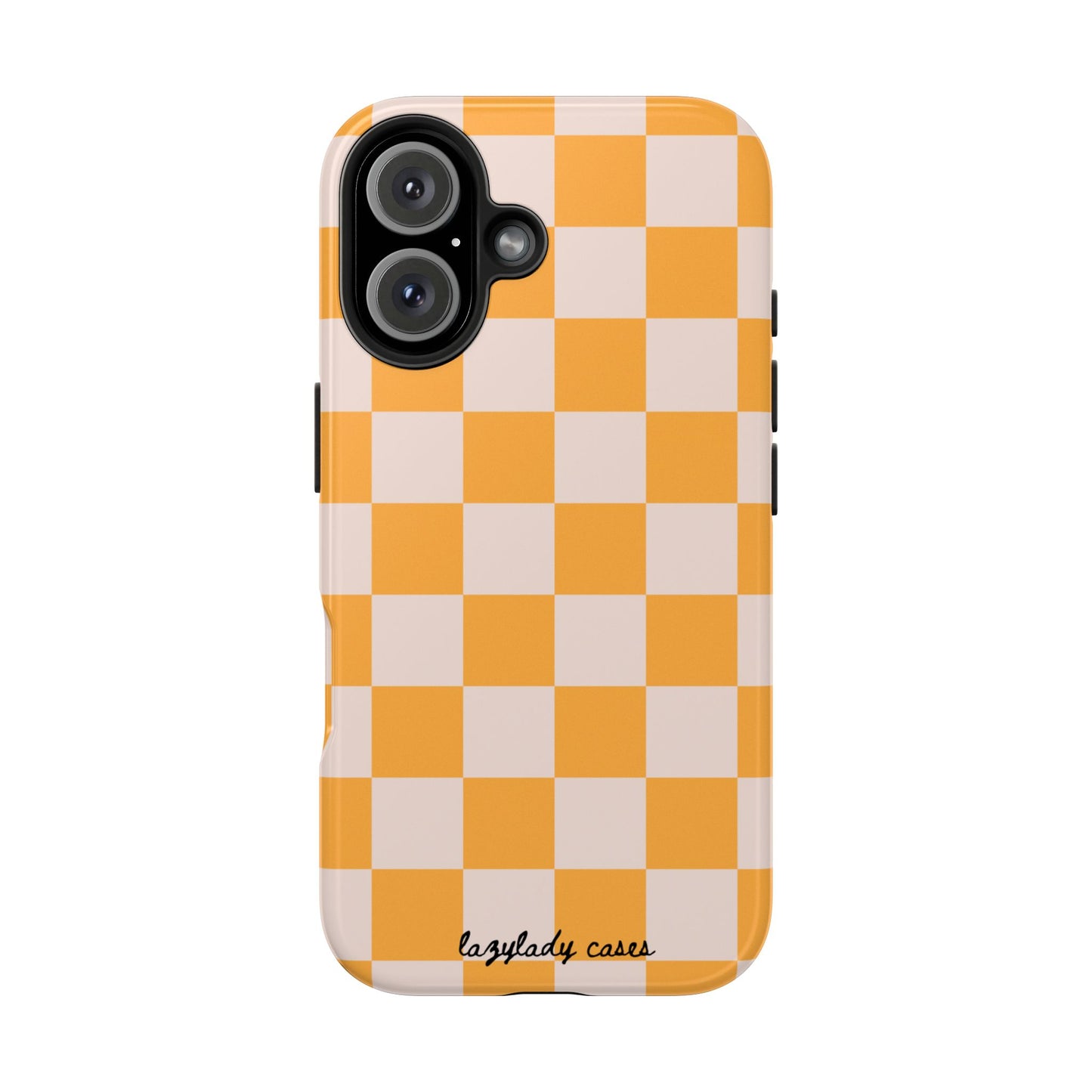 Bright Checkerboard Tough Phone Case - Stylish & Durable Protection