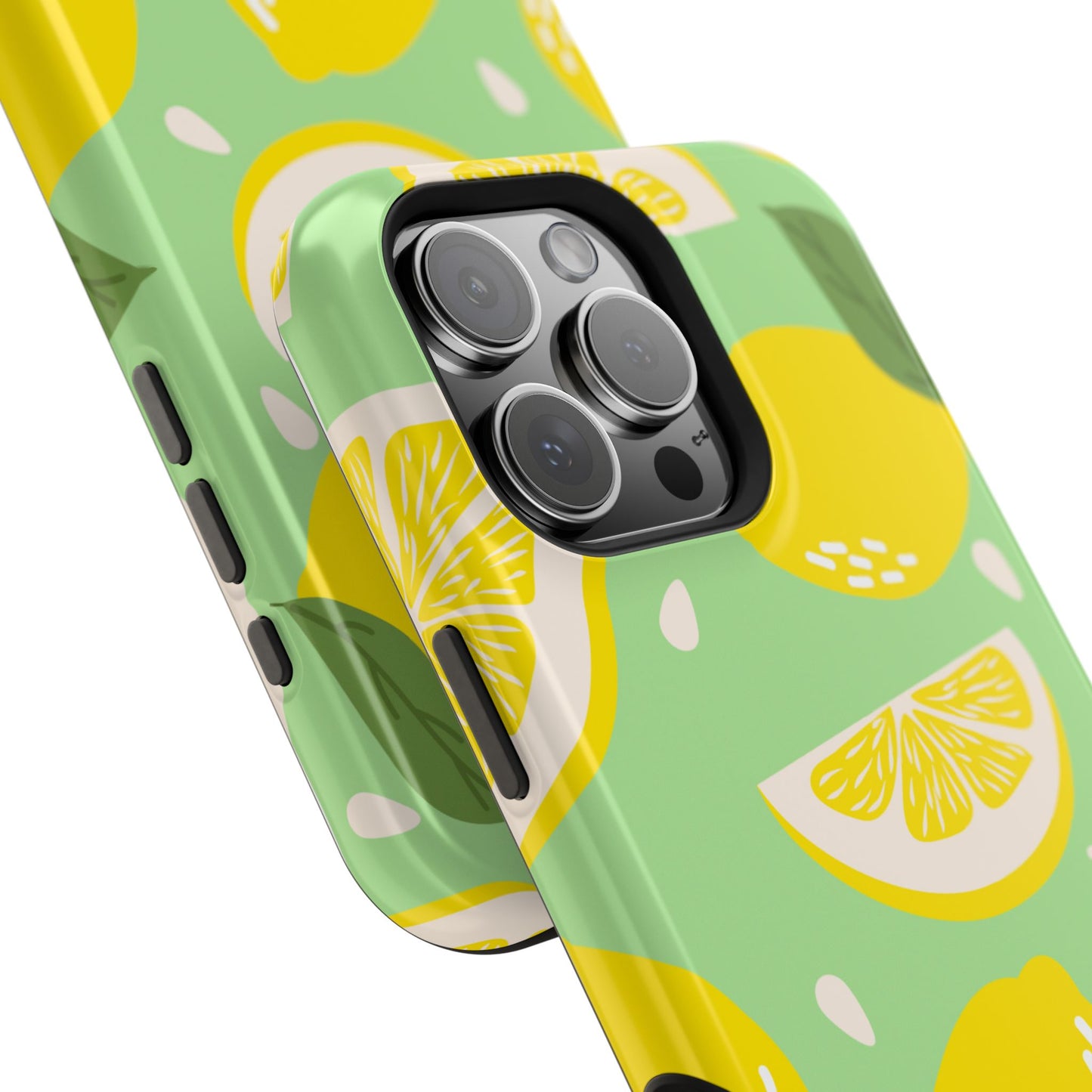 Lemonade Vibe Magnetic Phone Case - Bright Citrus Design for Summer Fun