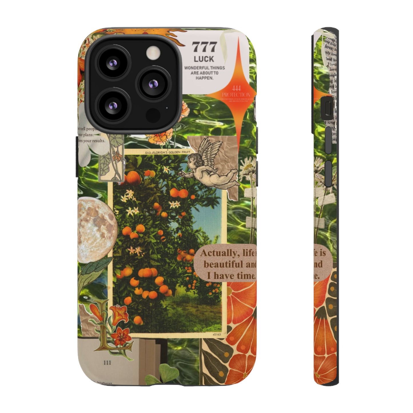 Tough Cases - Vibrant iPhone Case for Nature Lovers, Floral Phone Cover, Eco-Friendly, Inspirational Gift, Unique Phone Accessory
