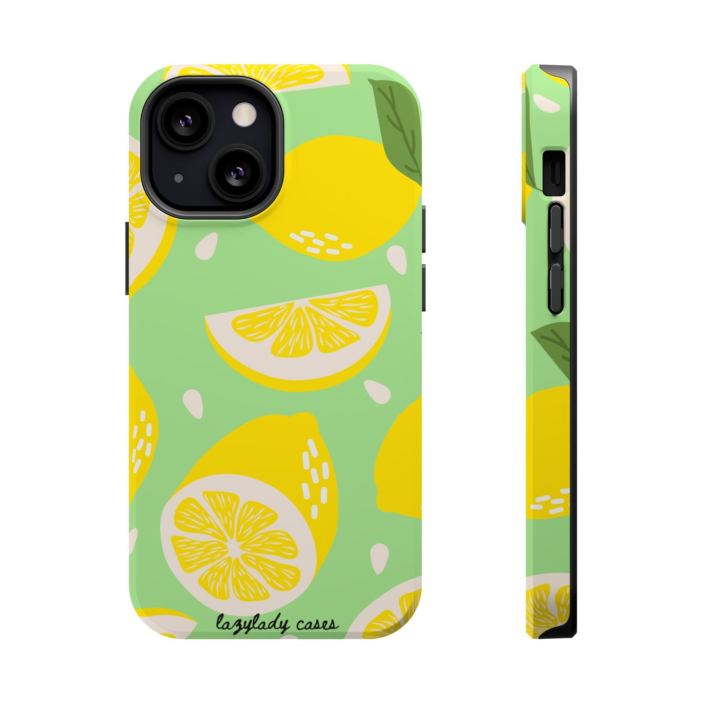Lemonade Vibe Magnetic Phone Case - Bright Citrus Design for Summer Fun