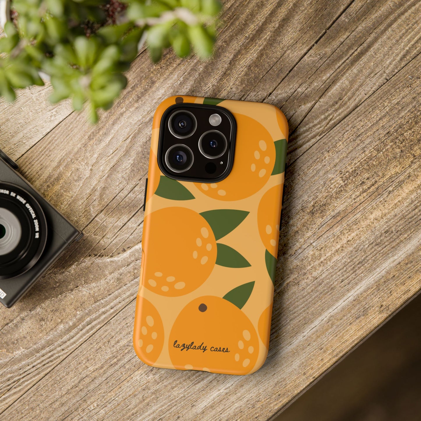 Citrus Orange Phone Case - Tough, Stylish Protection for Fruit Lovers