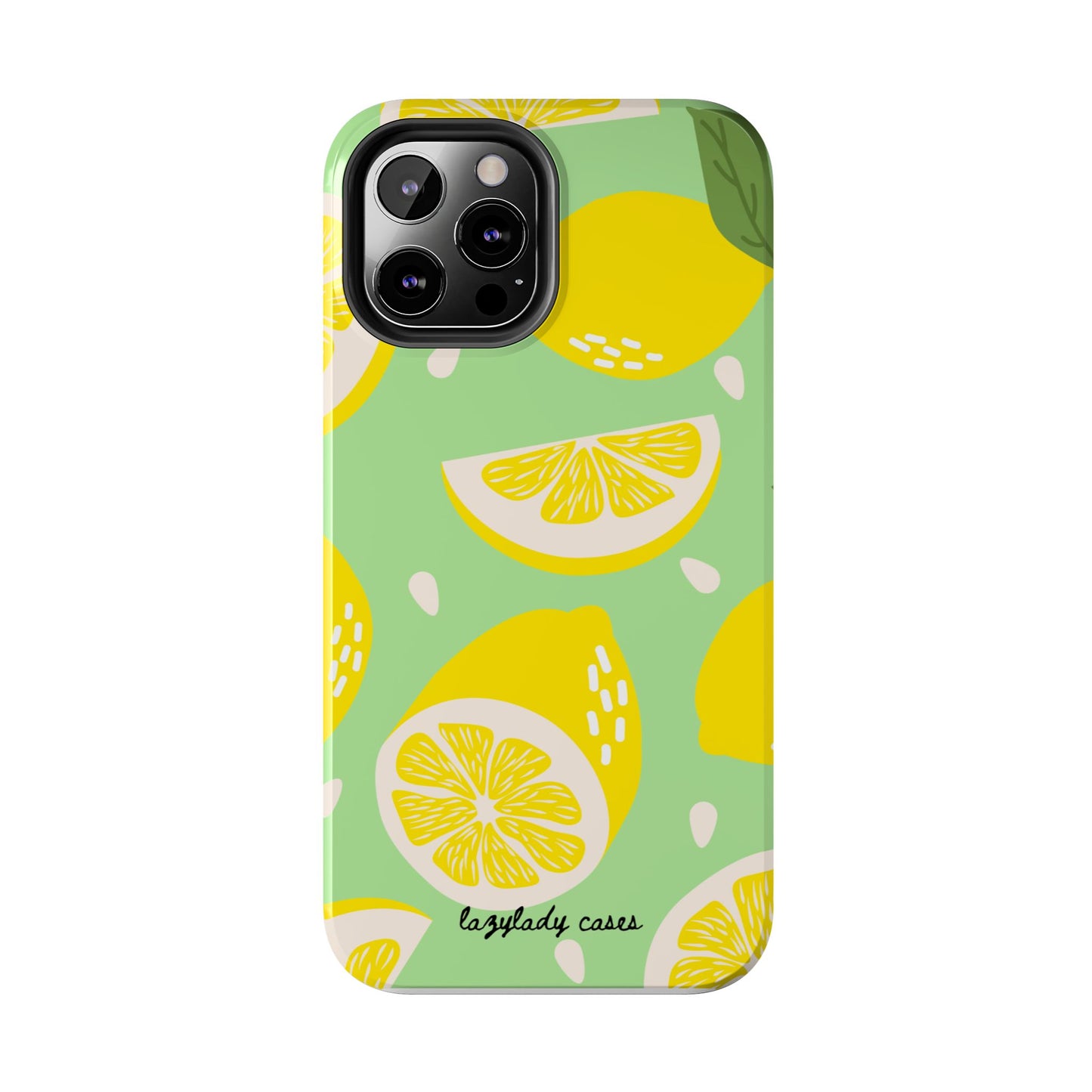 Lemon Slice Tough Phone Case - Vibrant, Durable Protection for Citrus Lovers