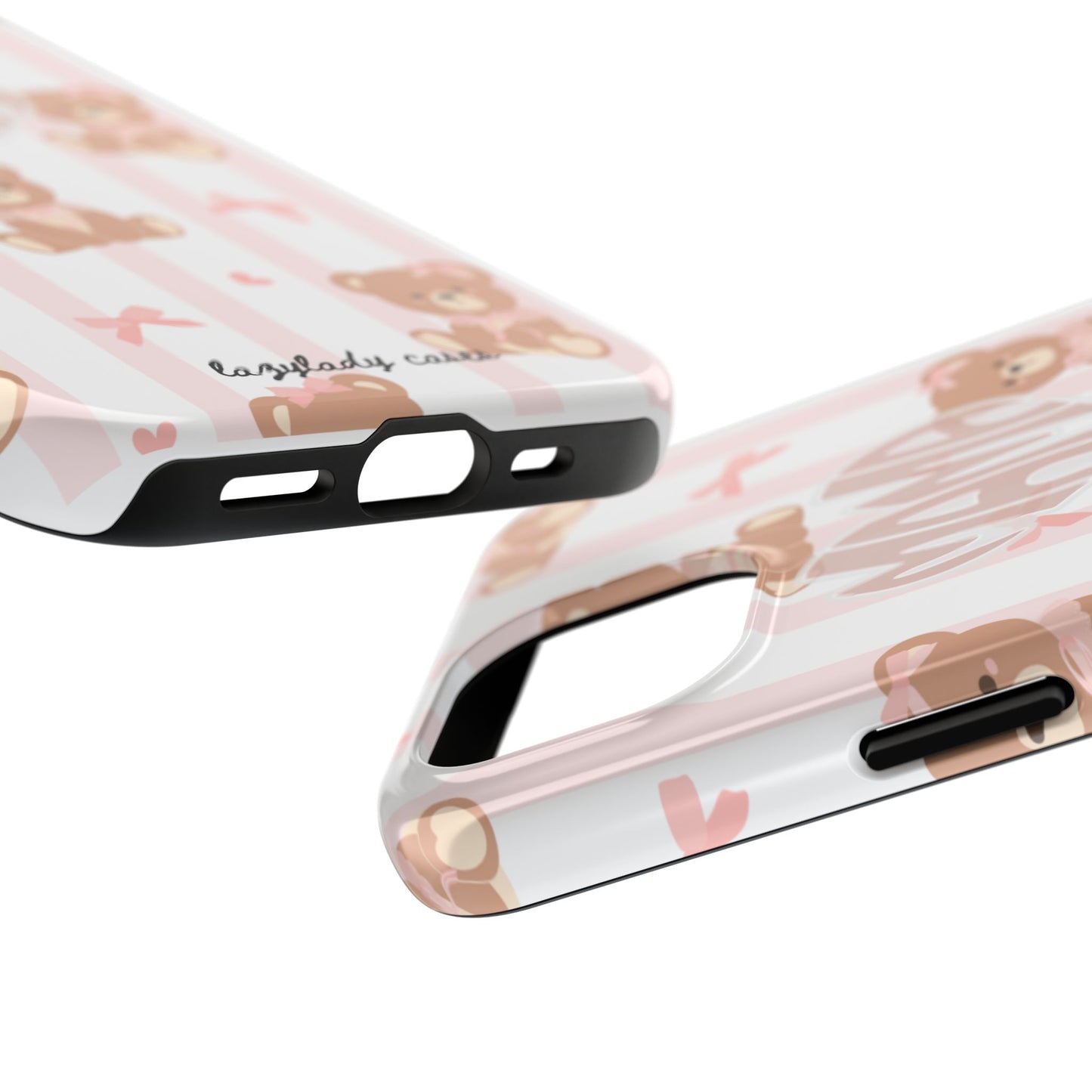 Cute Bear Mama Phone Case - Stylish Tough Case for Moms