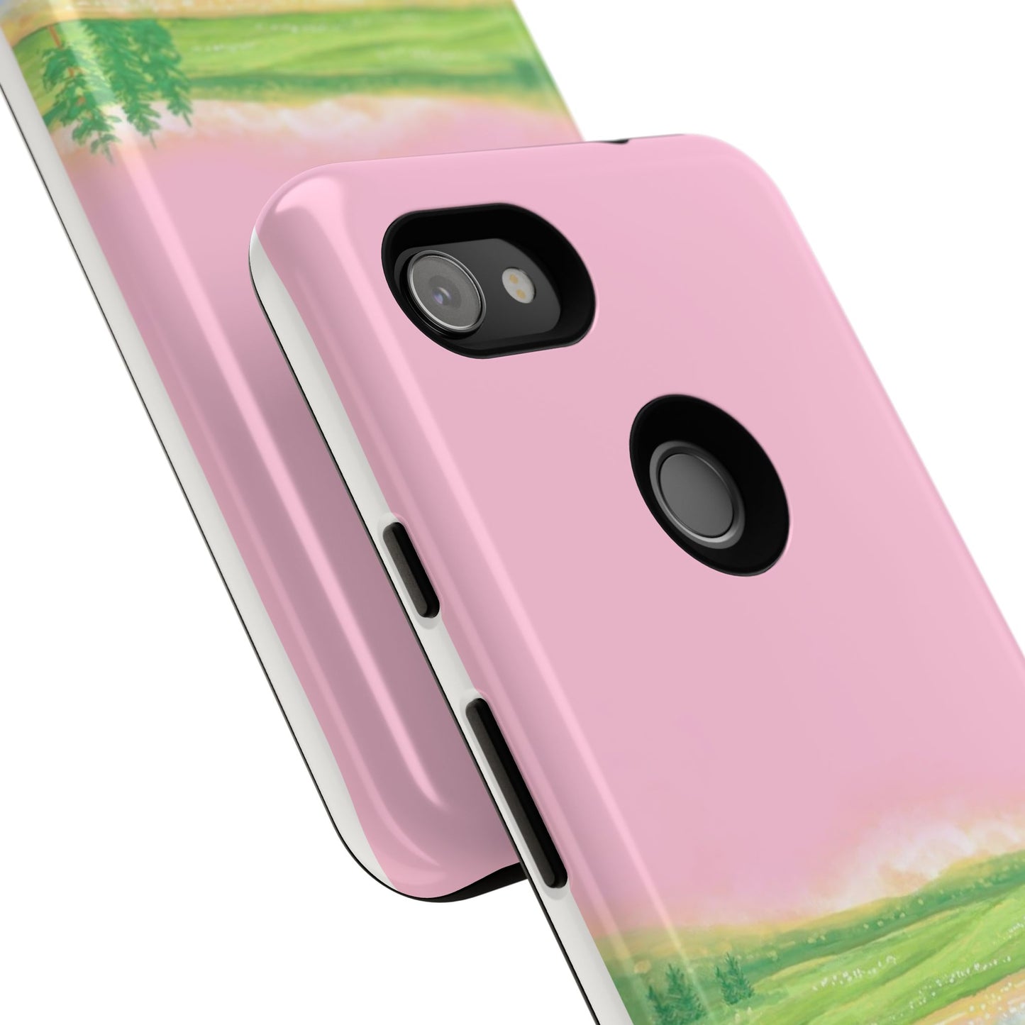 Pastel Floral Phone Case, Tough Cases for Nature Lovers, Cute Phone Accessories, Spring Gifts, Unique Mobile Covers