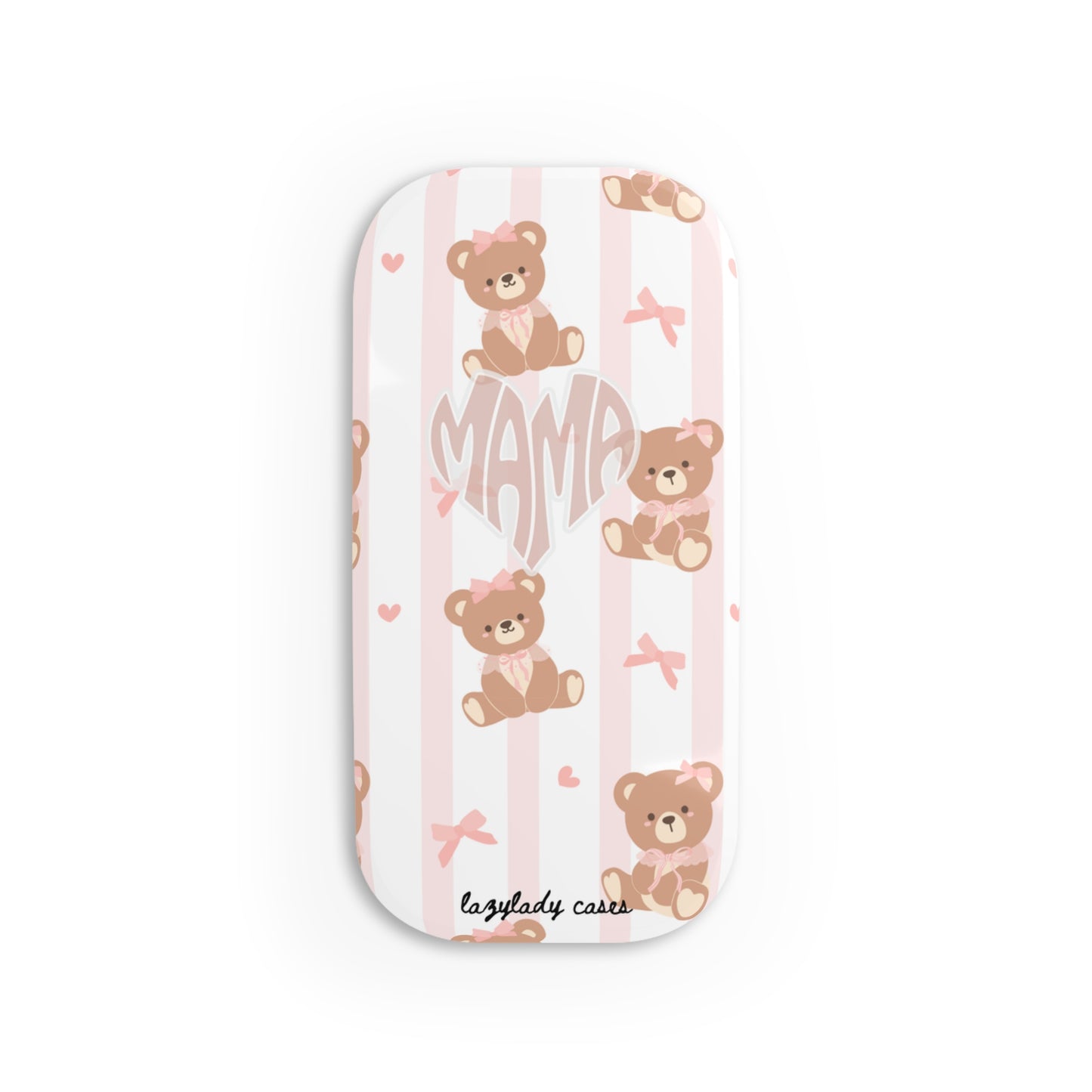 Cute Mama Bear Phone Grip Stand - Adorable Accessories for Moms