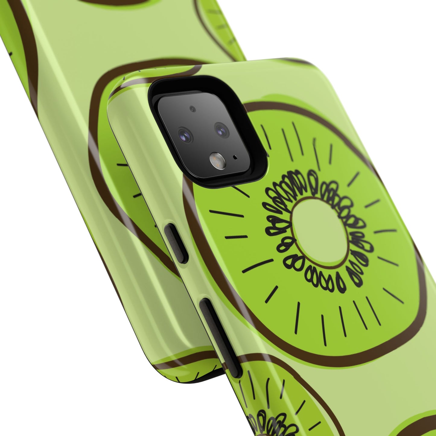 Kiwi Pattern Tough Phone Case - Fun and Stylish Phone Cover