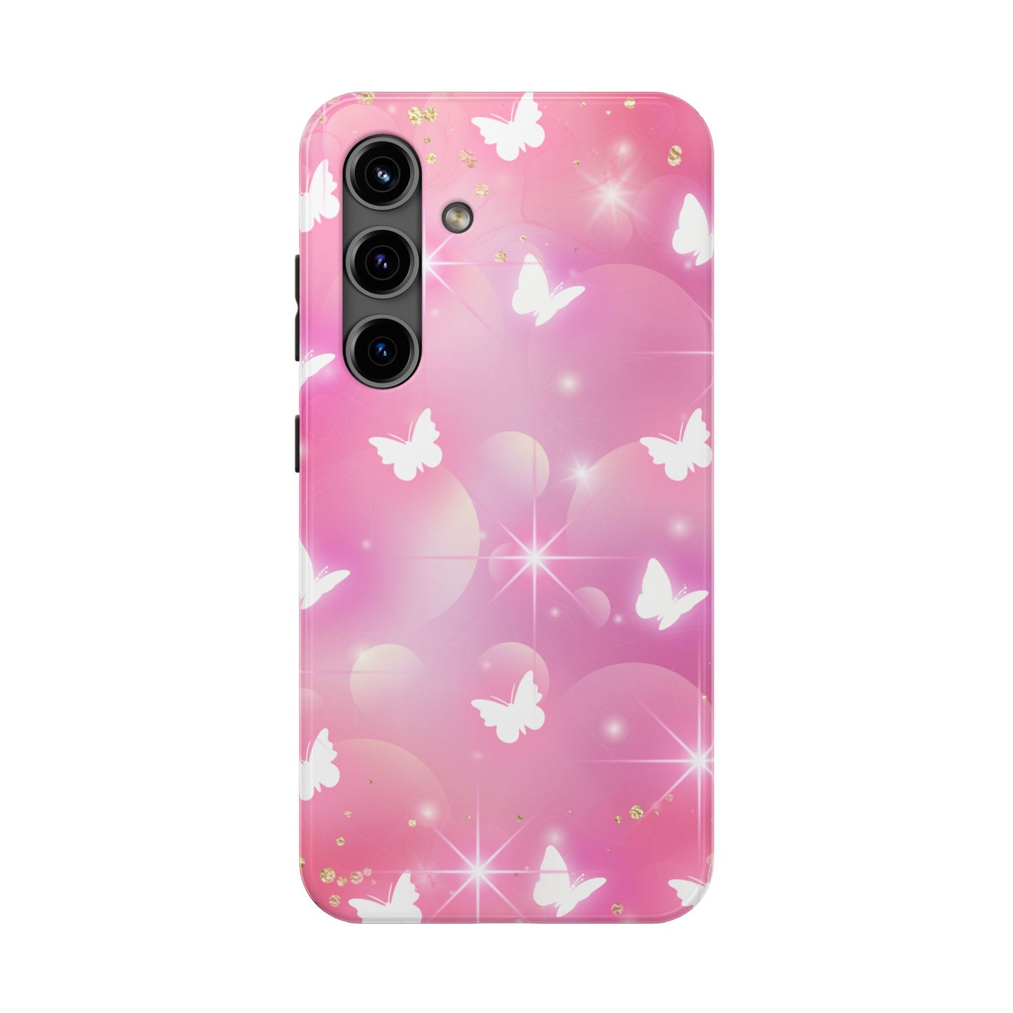 Butterfly Bloom Tough Phone Cases, Stylish Protection, Gifts for Her, Trendy Accessories, Spring Vibe, Phone Cover