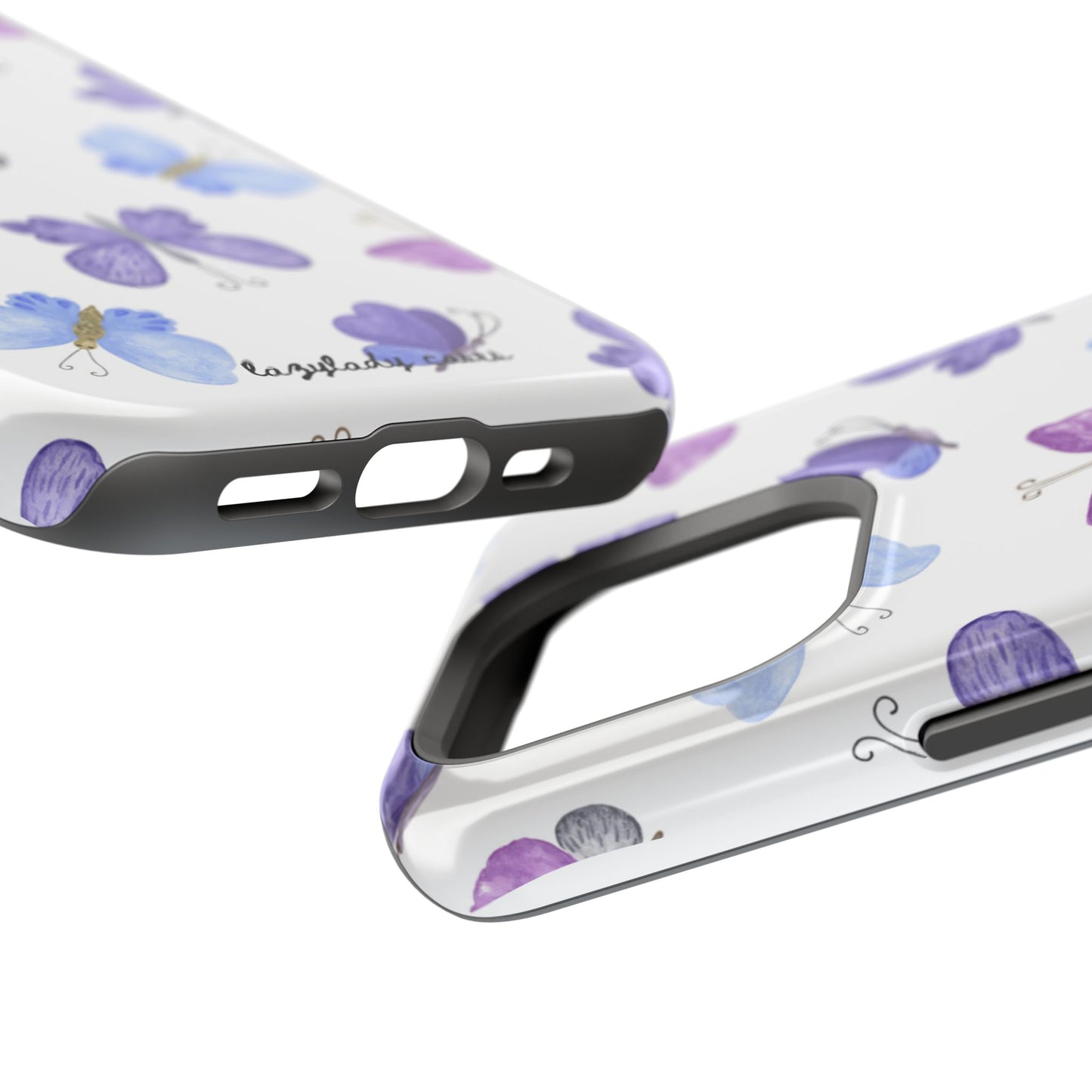 Butterfly Impact-Resistant Phone Case - Stylish & Durable Protection