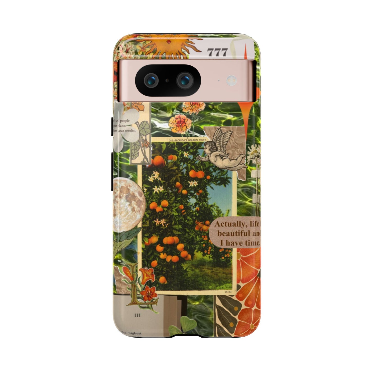 Tough Cases - Vibrant iPhone Case for Nature Lovers, Floral Phone Cover, Eco-Friendly, Inspirational Gift, Unique Phone Accessory