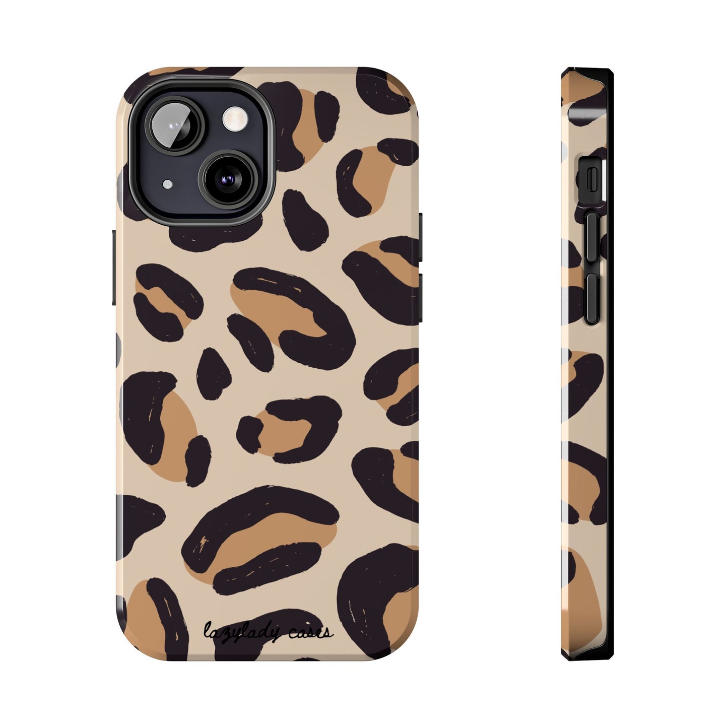 Chic Leopard Print Phone Case - Tough & Stylish Protection