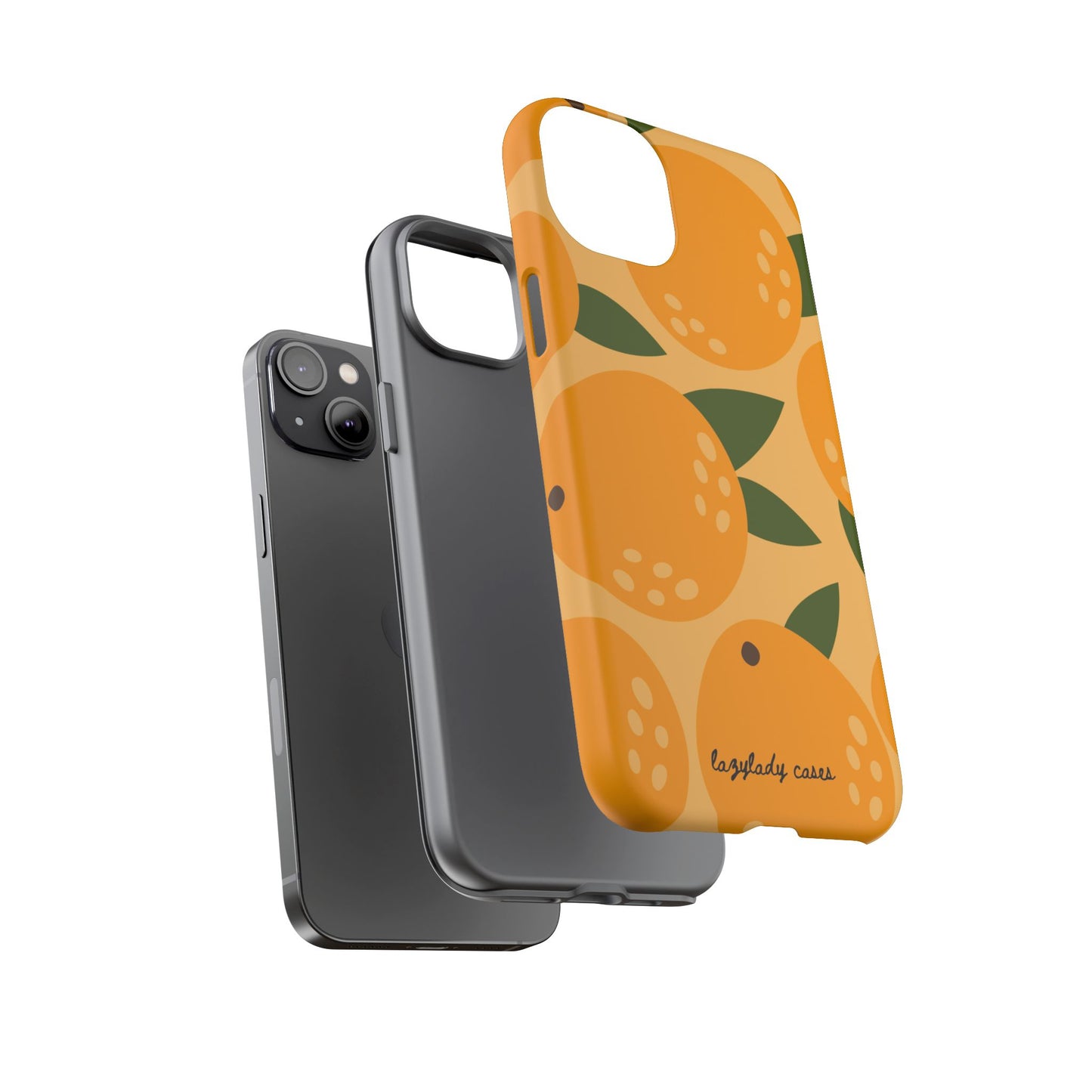 Citrus Orange Phone Case - Tough, Stylish Protection for Fruit Lovers