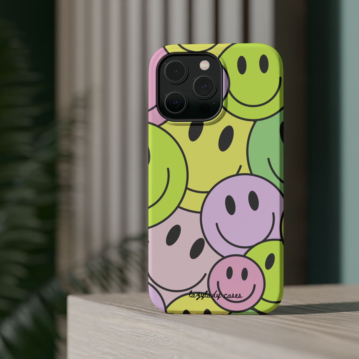 Colorful Smiley Face Magnetic Tough Case for Fun-Loving Individuals
