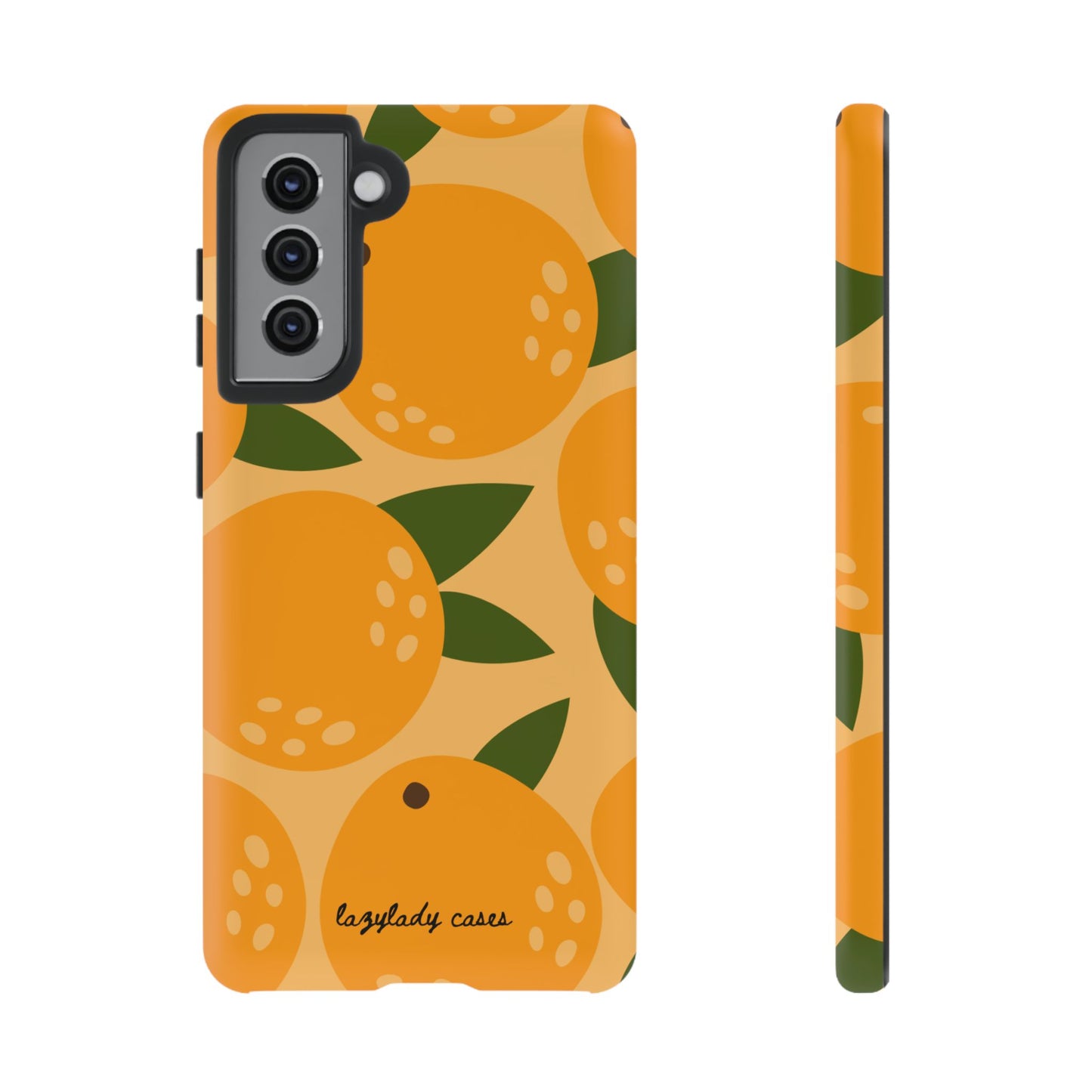 Citrus Orange Phone Case - Tough Cases for Trendy Protection