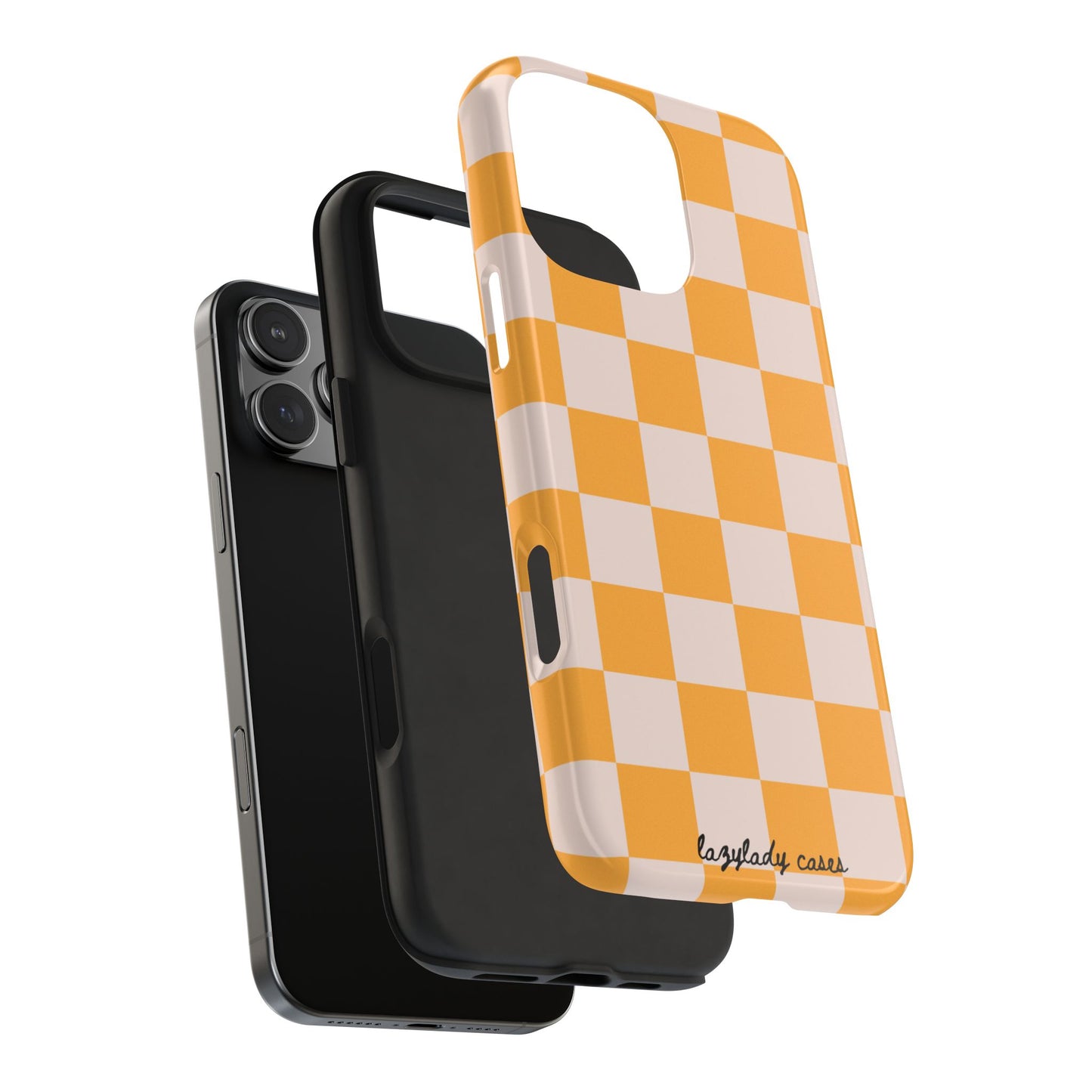 Bright Checkerboard Tough Phone Case - Stylish & Durable Protection
