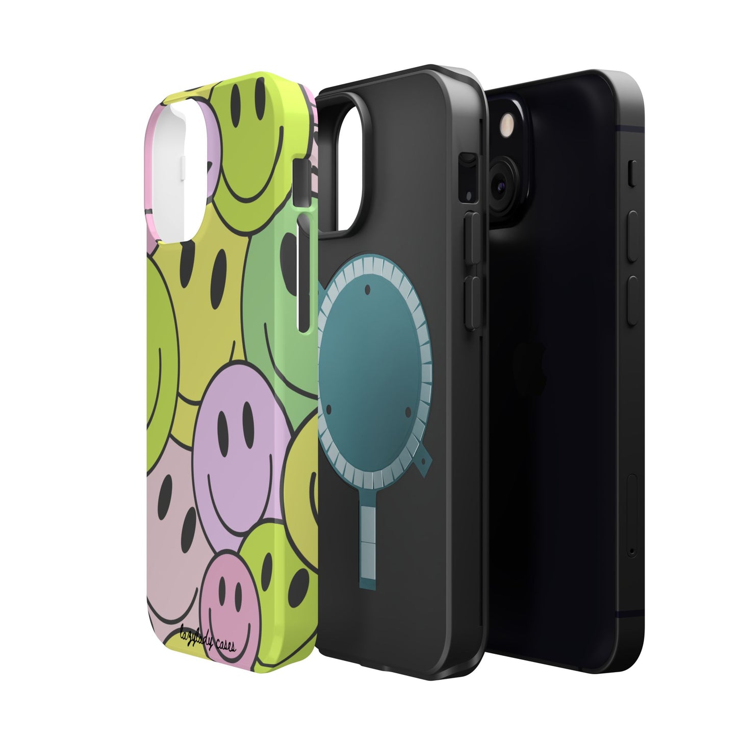 Colorful Smiley Face Magnetic Tough Case for Fun-Loving Individuals