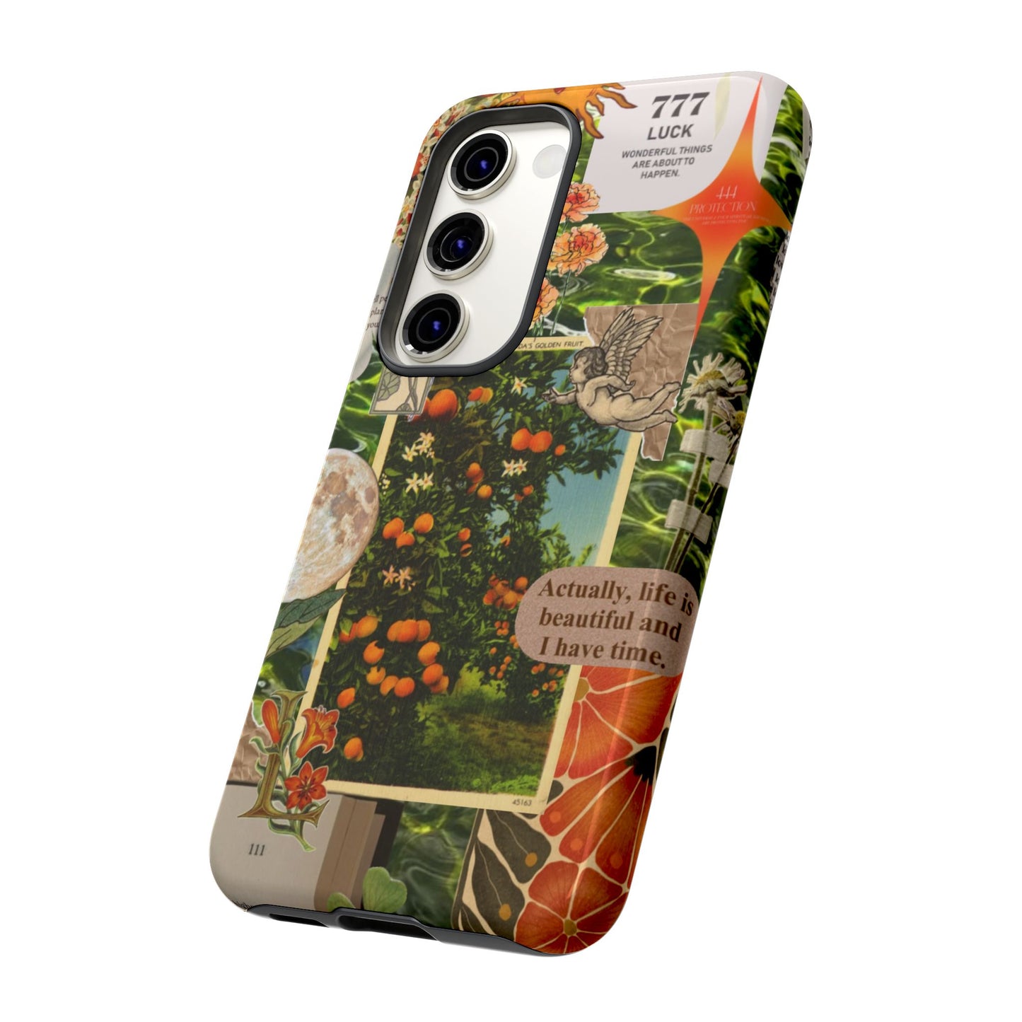 Tough Cases - Vibrant iPhone Case for Nature Lovers, Floral Phone Cover, Eco-Friendly, Inspirational Gift, Unique Phone Accessory