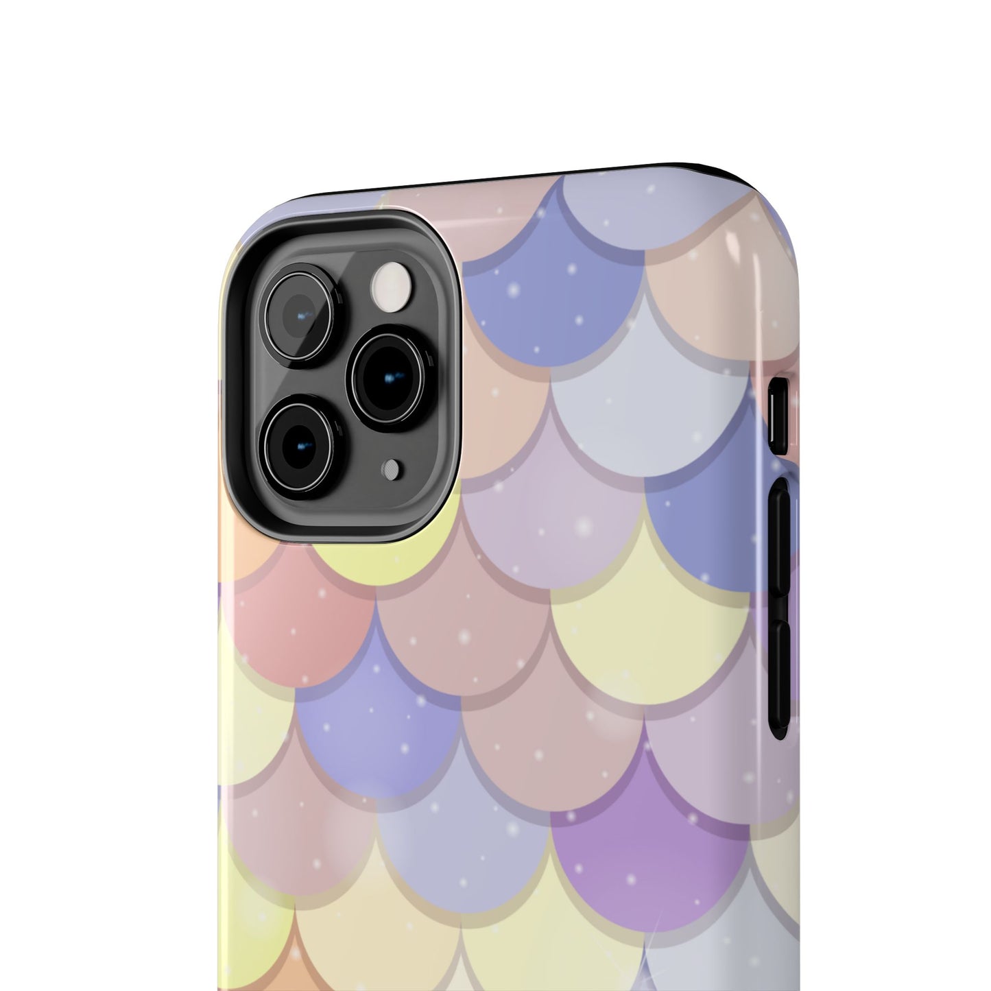 Mermaid Scale Tough Phone Case - Durable Protection with Colorful Design