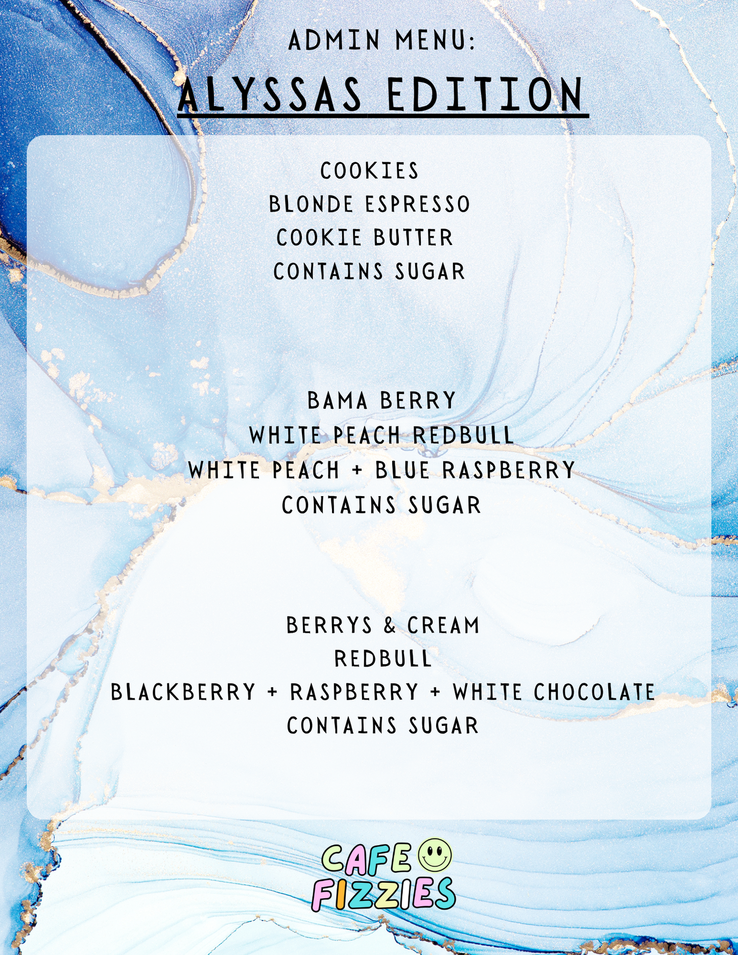 Alyssa Menu