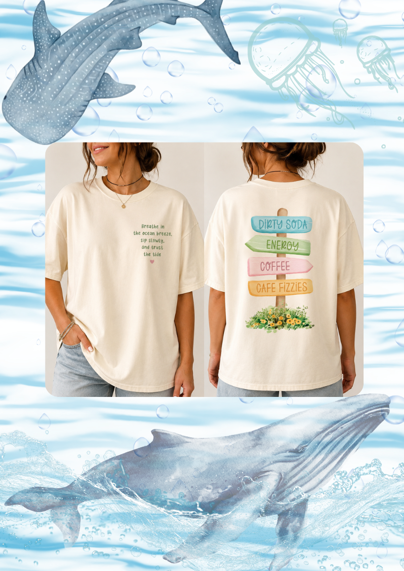 Ocean Fizzie Tee