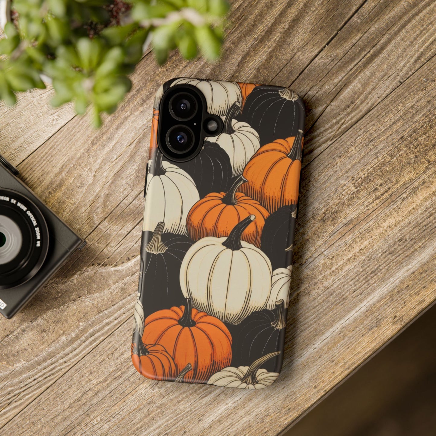 Pumpkin Phone Case, Fall Decor, Halloween Gift, Autumn Aesthetic, Pumpkin Lovers, Cute Phone Cover