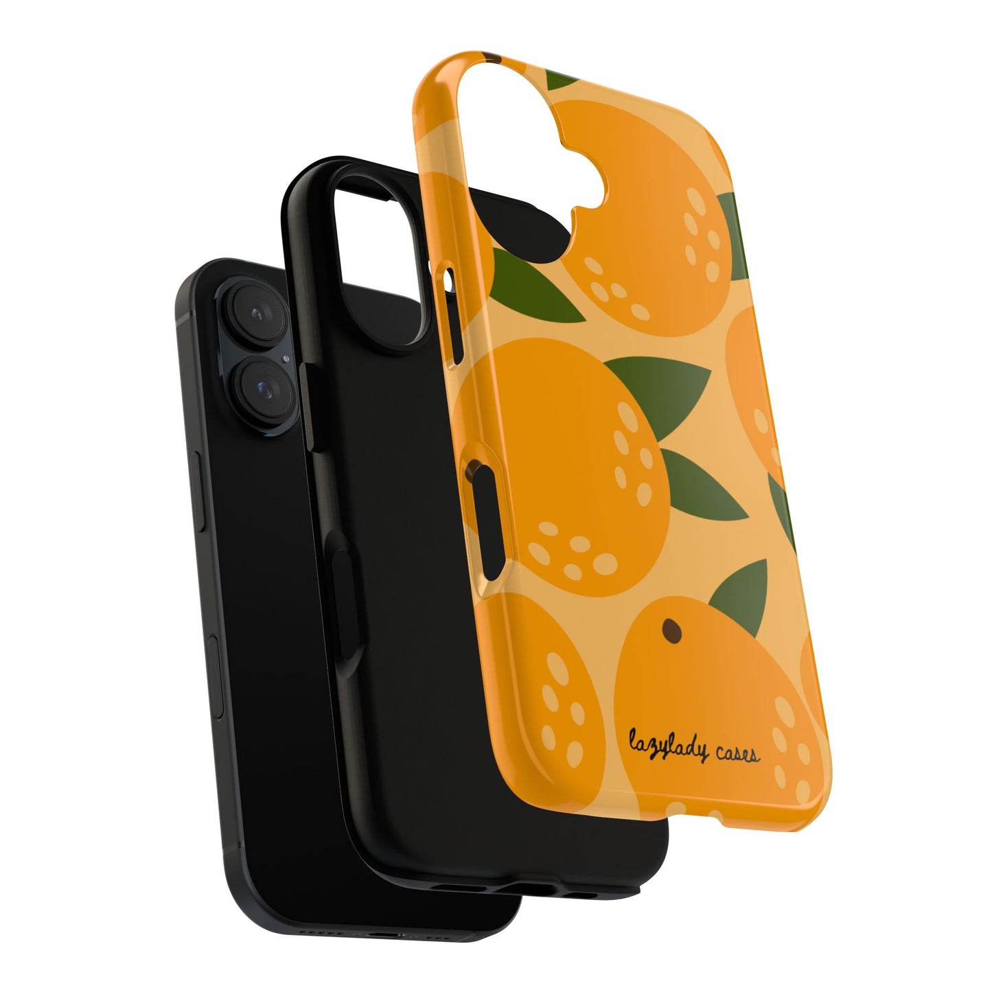 Citrus Orange Phone Case - Tough, Stylish Protection for Fruit Lovers