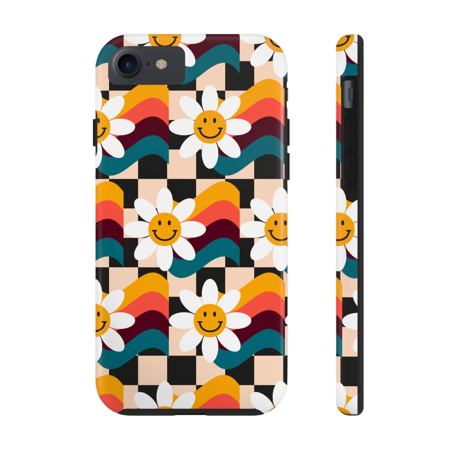 Vibrant Floral Phone Case | Tough Phone Case | Cute Flower Design, Stylish Protection, Gift for Her