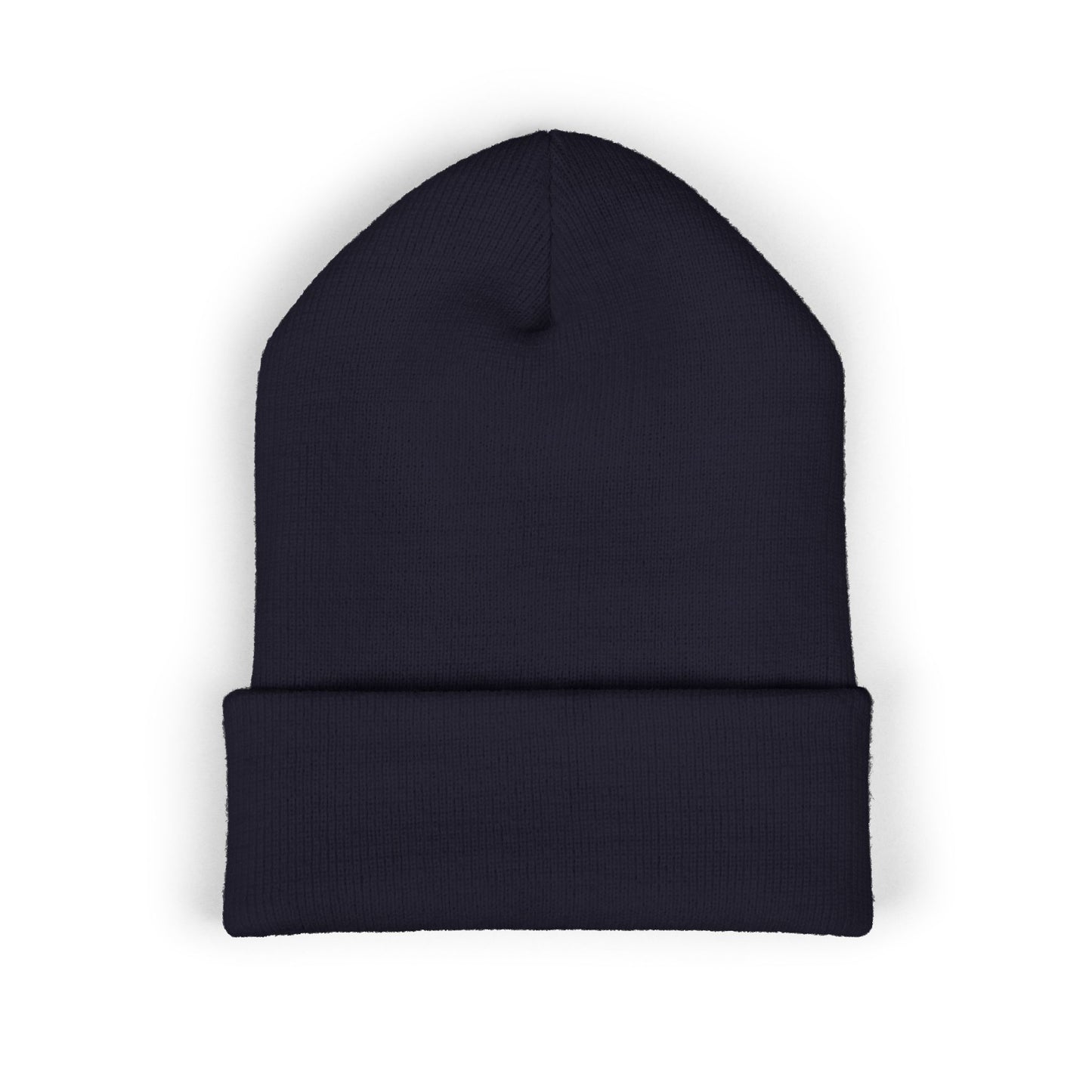One Love Embroidered Cuffed Beanie — Classic Knit Winter Hat