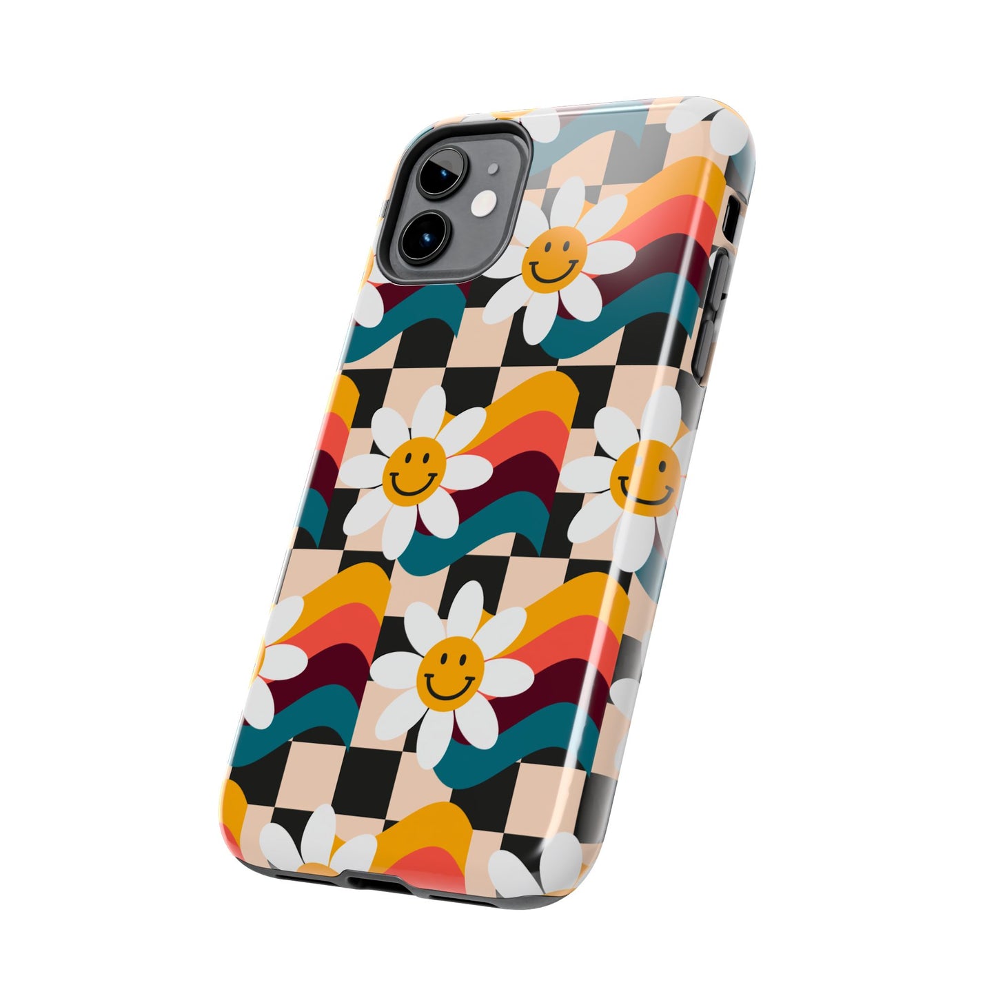 Vibrant Floral Phone Case | Tough Phone Case | Cute Flower Design, Stylish Protection, Gift for Her