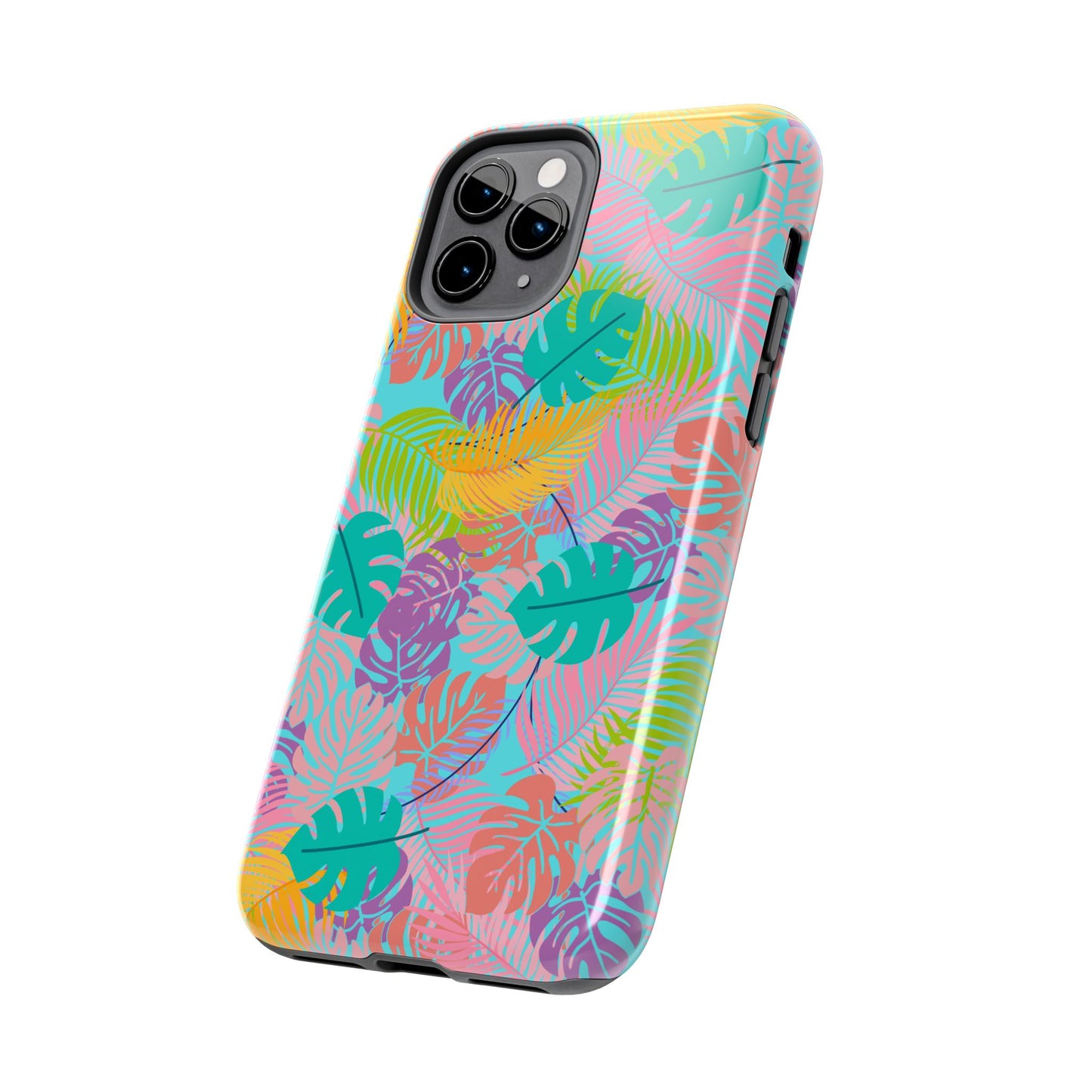 Tropical Jungle Phone Case - Funky Floral Design, Summer Accessory, Phone Protection, Gift for Nature Lovers, Stylish Phone Cover