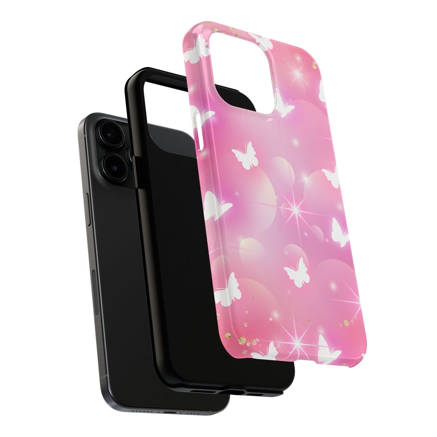 Butterfly Bloom Tough Phone Cases, Stylish Protection, Gifts for Her, Trendy Accessories, Spring Vibe, Phone Cover