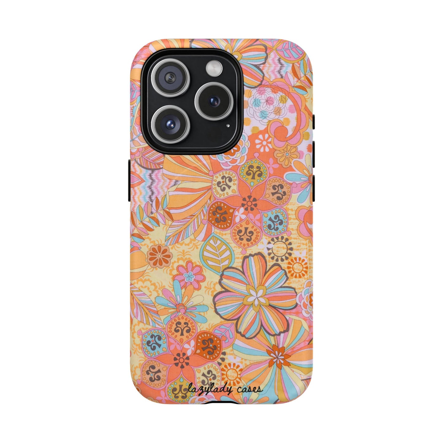 Floral Tough Magnetic Phone Case – Vibrant Floral Design