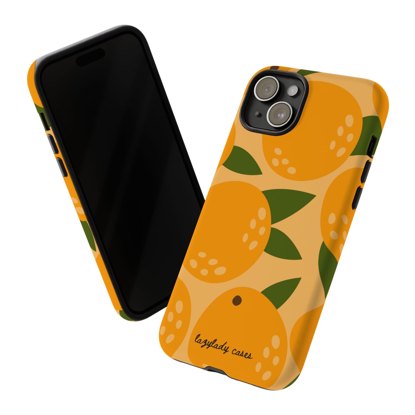 Citrus Orange Phone Case - Tough, Stylish Protection for Fruit Lovers