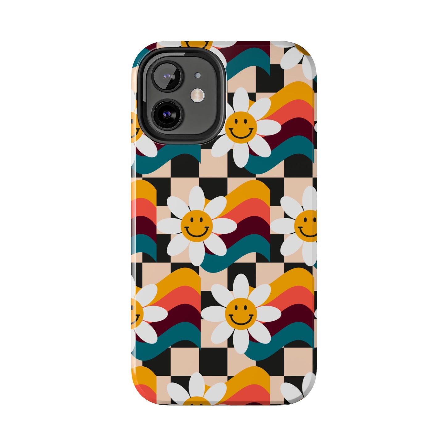 Vibrant Floral Phone Case | Tough Phone Case | Cute Flower Design, Stylish Protection, Gift for Her