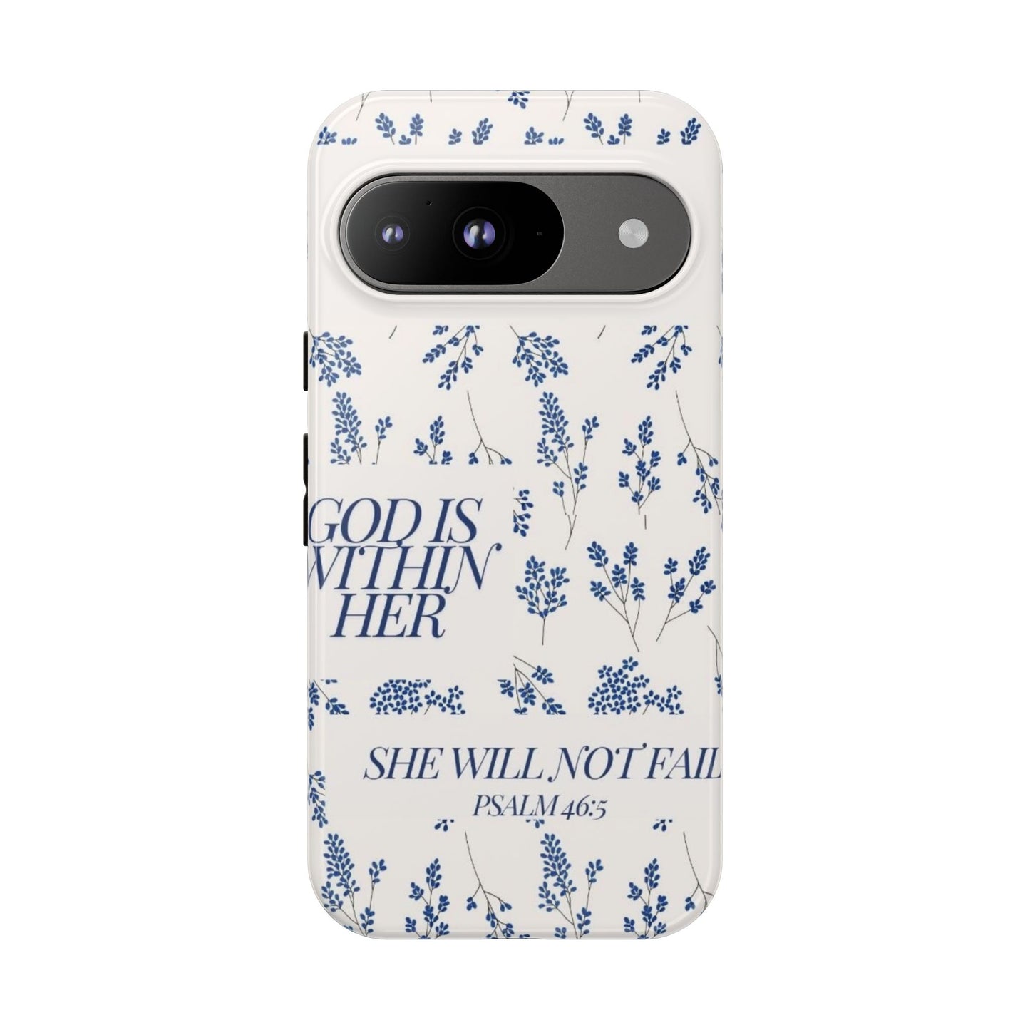 Within Her Cases - Floral Phone Case with Inspirational Quote, Motivational Gifts for Her, Bible Verse Design, Durable Case for iPhone, [...]