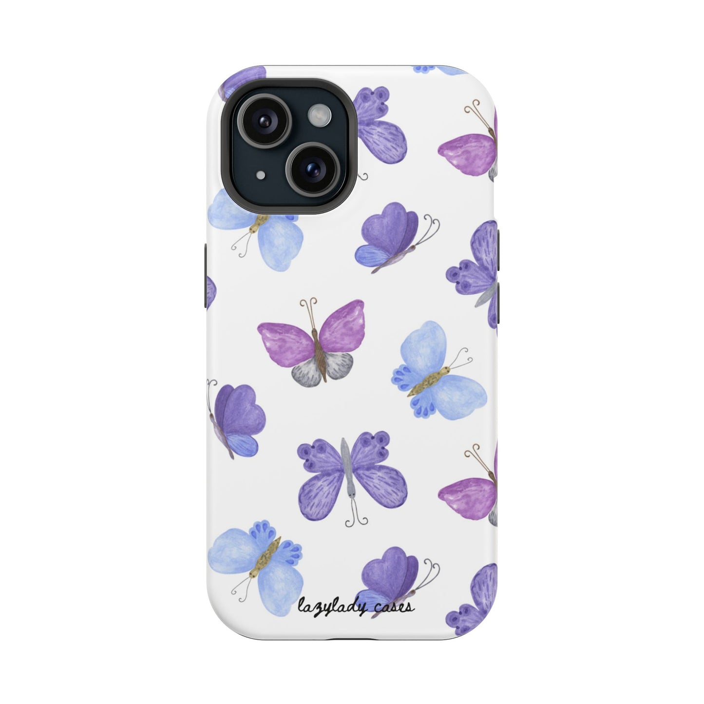 Butterfly Impact-Resistant Phone Case - Stylish & Durable Protection