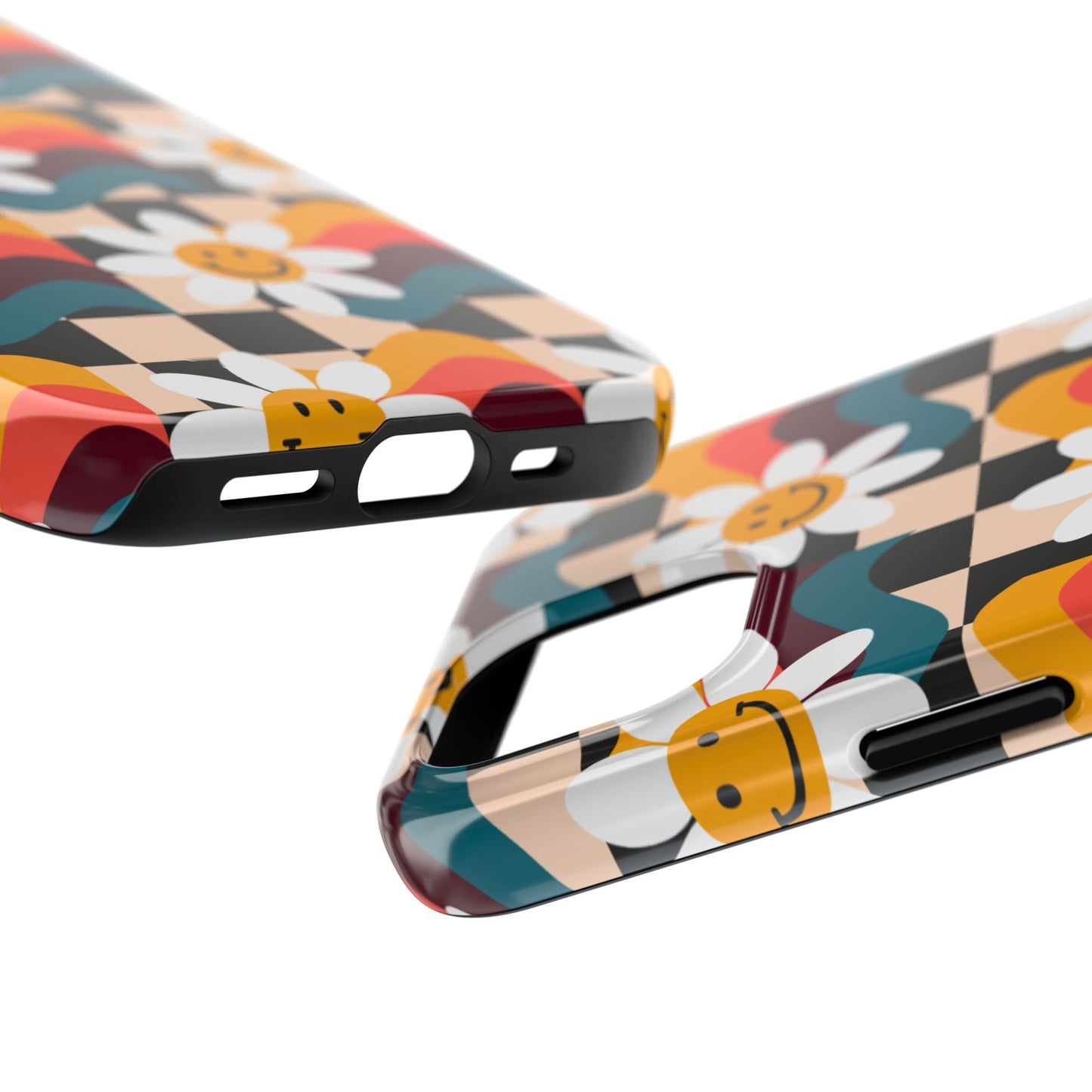 Vibrant Floral Phone Case | Tough Phone Case | Cute Flower Design, Stylish Protection, Gift for Her