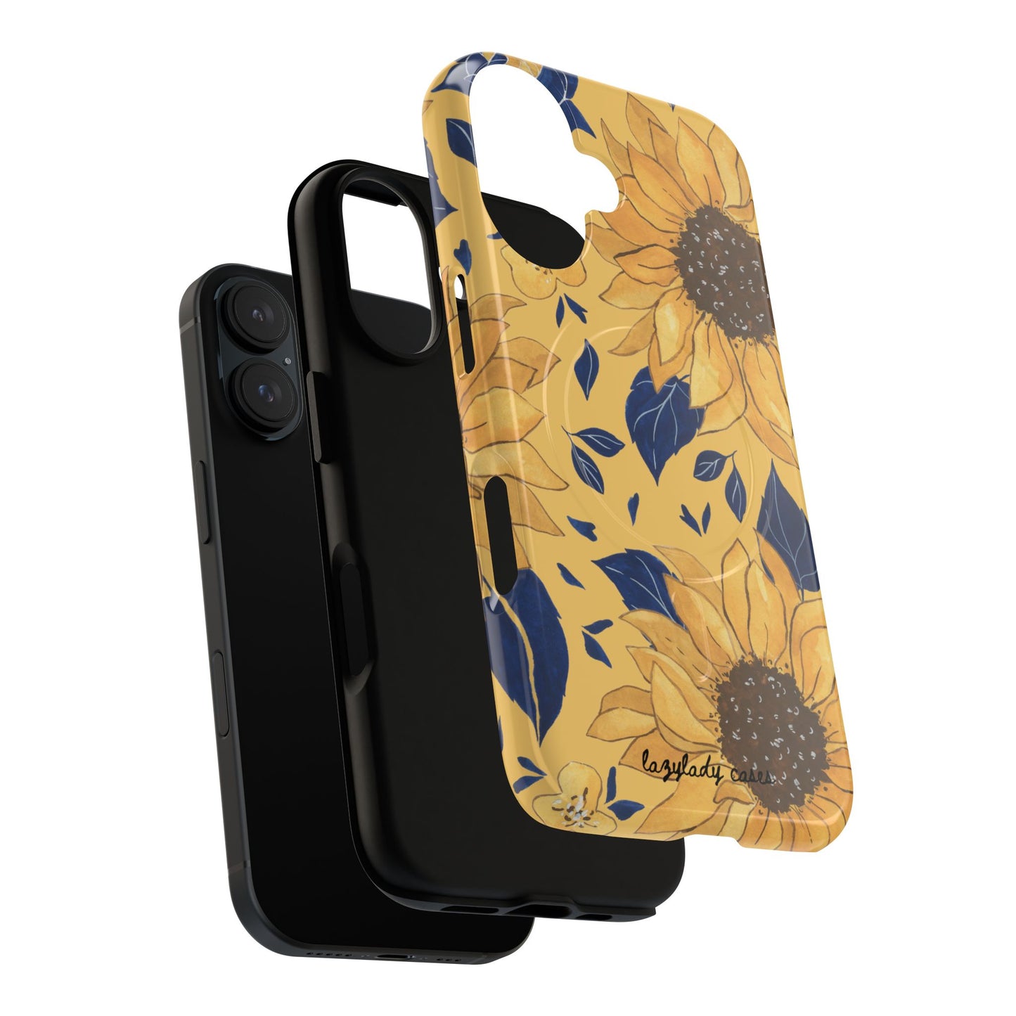 Sunflower Tough Magnetic Phone Case - Durable, Stylish Protection for Nature Lovers