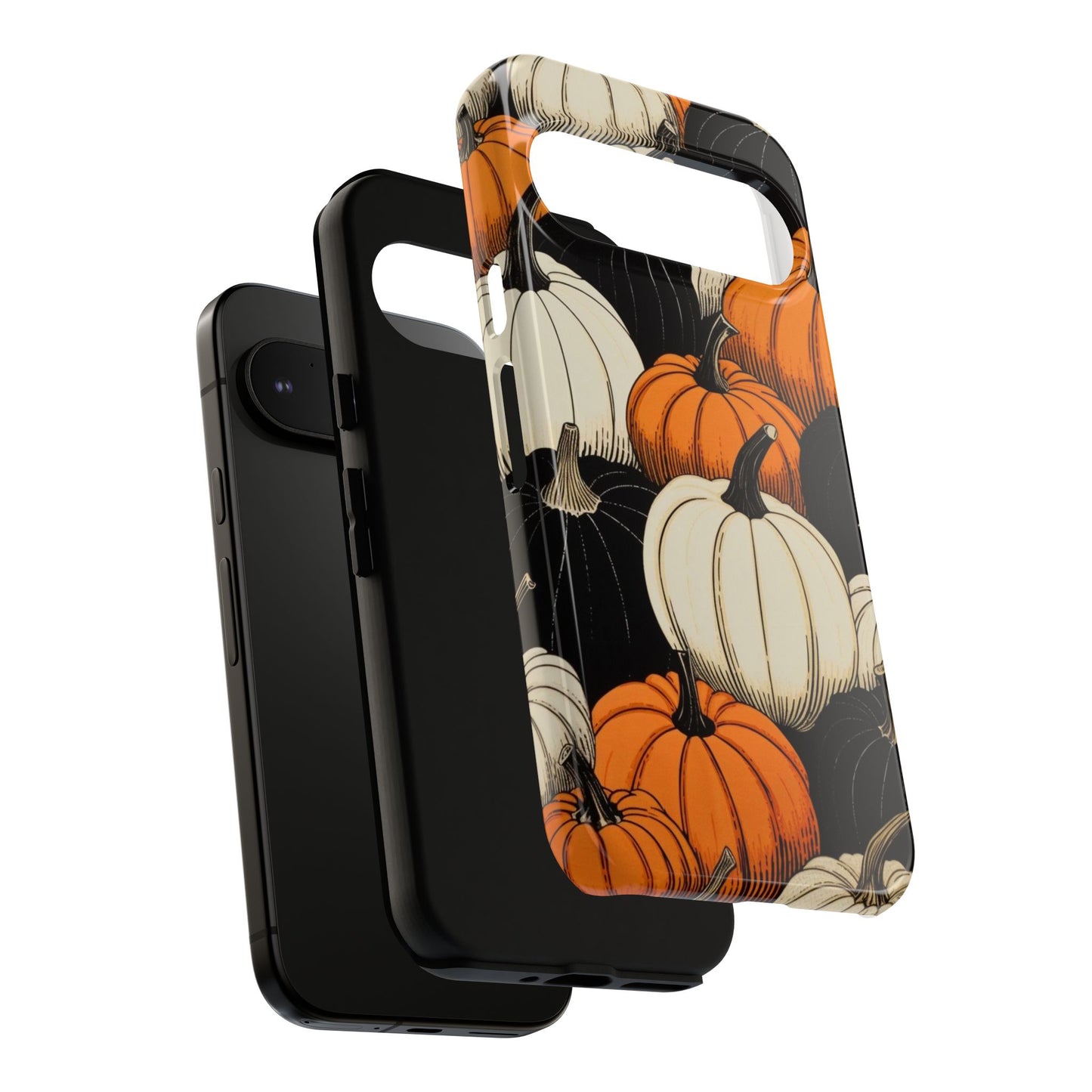 Pumpkin Phone Case, Fall Decor, Halloween Gift, Autumn Aesthetic, Pumpkin Lovers, Cute Phone Cover