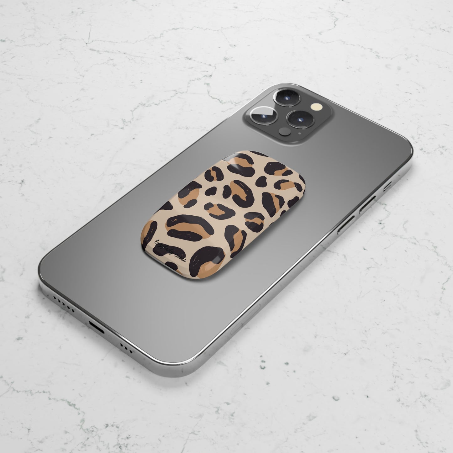 Leopard Print Phone Grip - Stylish & Functional Accessory for All Occasions