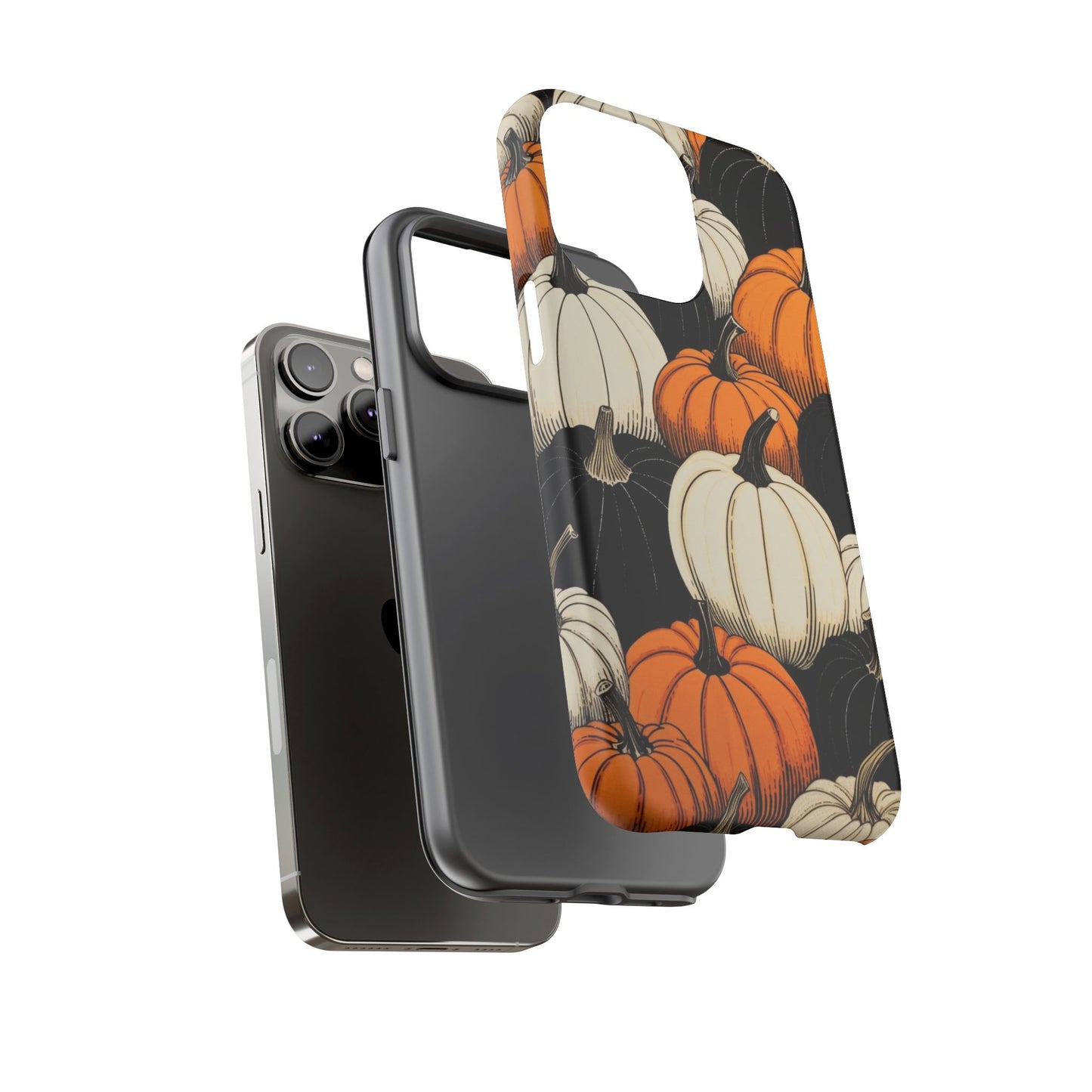 Pumpkin Phone Case, Fall Decor, Halloween Gift, Autumn Aesthetic, Pumpkin Lovers, Cute Phone Cover