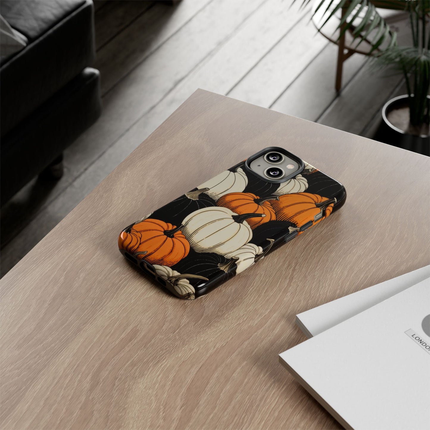 Pumpkin Phone Case, Fall Decor, Halloween Gift, Autumn Aesthetic, Pumpkin Lovers, Cute Phone Cover