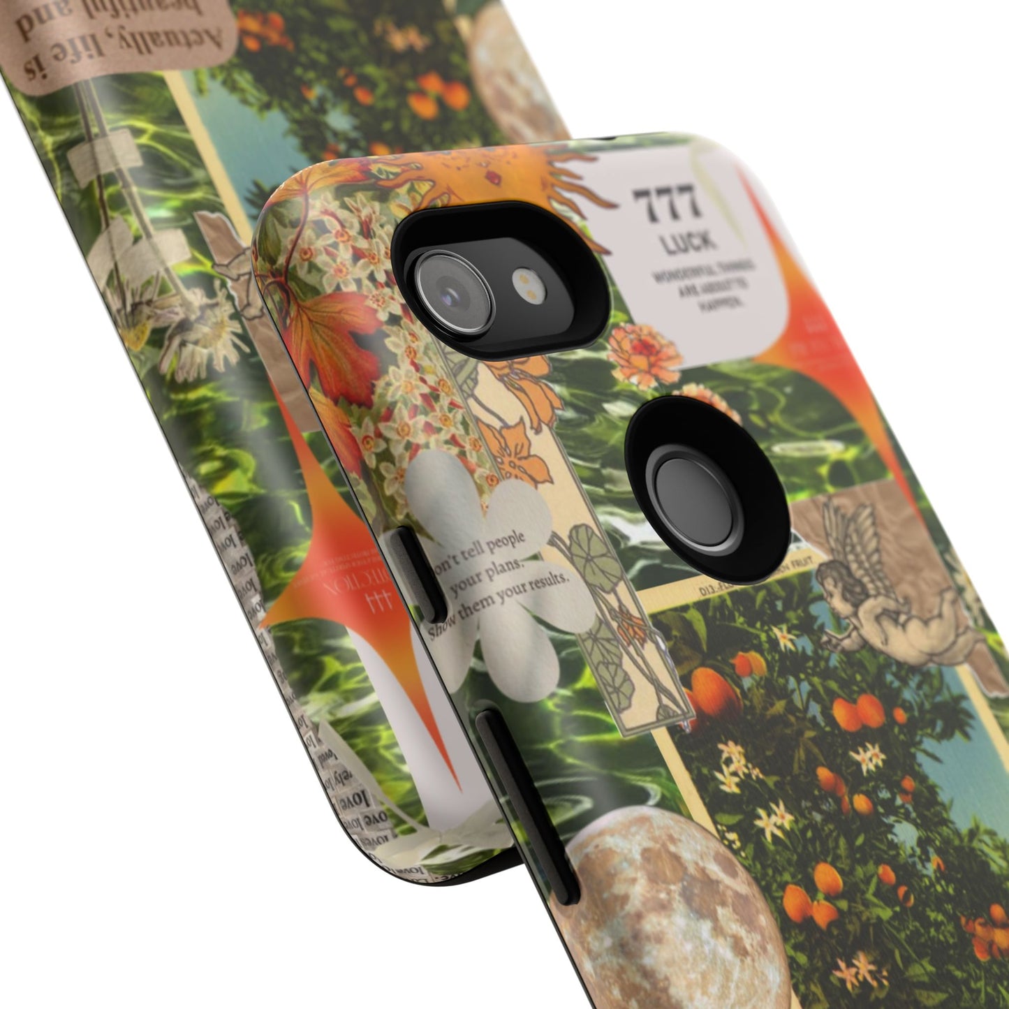Tough Cases - Vibrant iPhone Case for Nature Lovers, Floral Phone Cover, Eco-Friendly, Inspirational Gift, Unique Phone Accessory