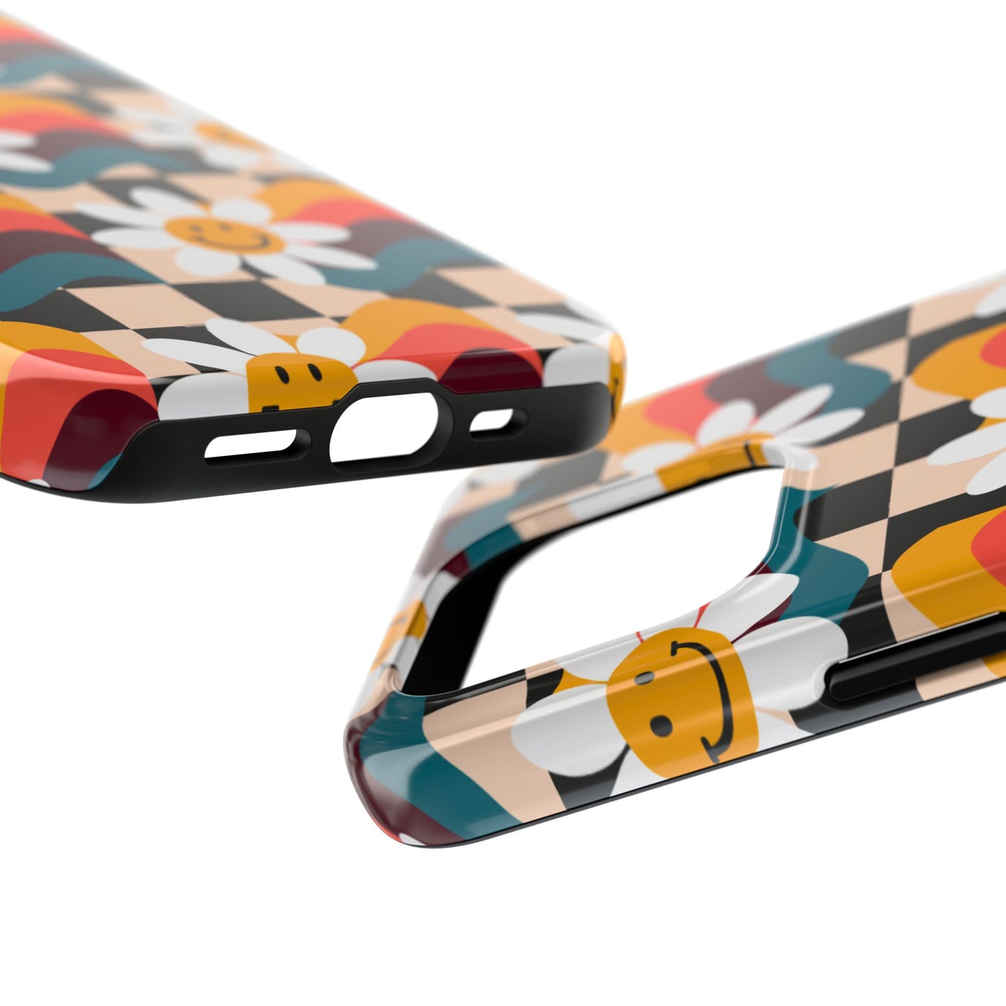 Vibrant Floral Phone Case | Tough Phone Case | Cute Flower Design, Stylish Protection, Gift for Her