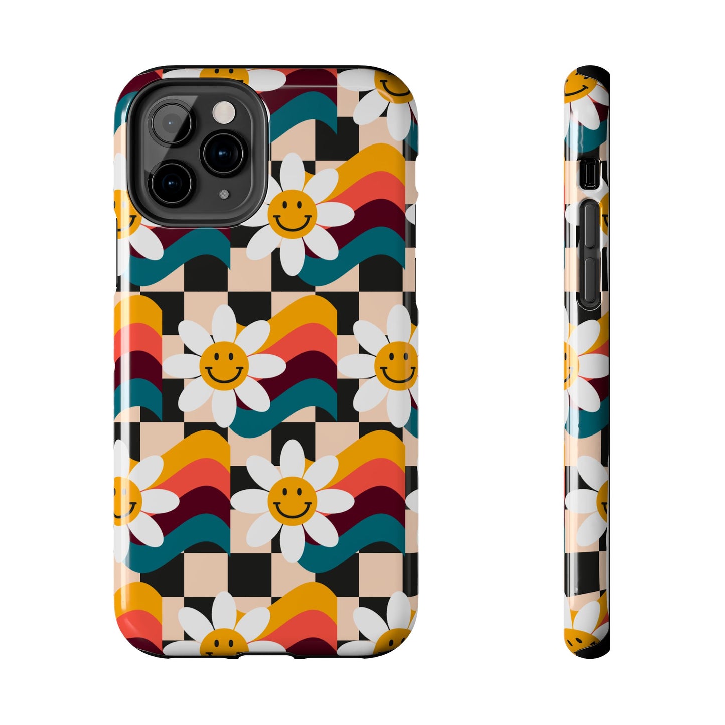 Vibrant Floral Phone Case | Tough Phone Case | Cute Flower Design, Stylish Protection, Gift for Her