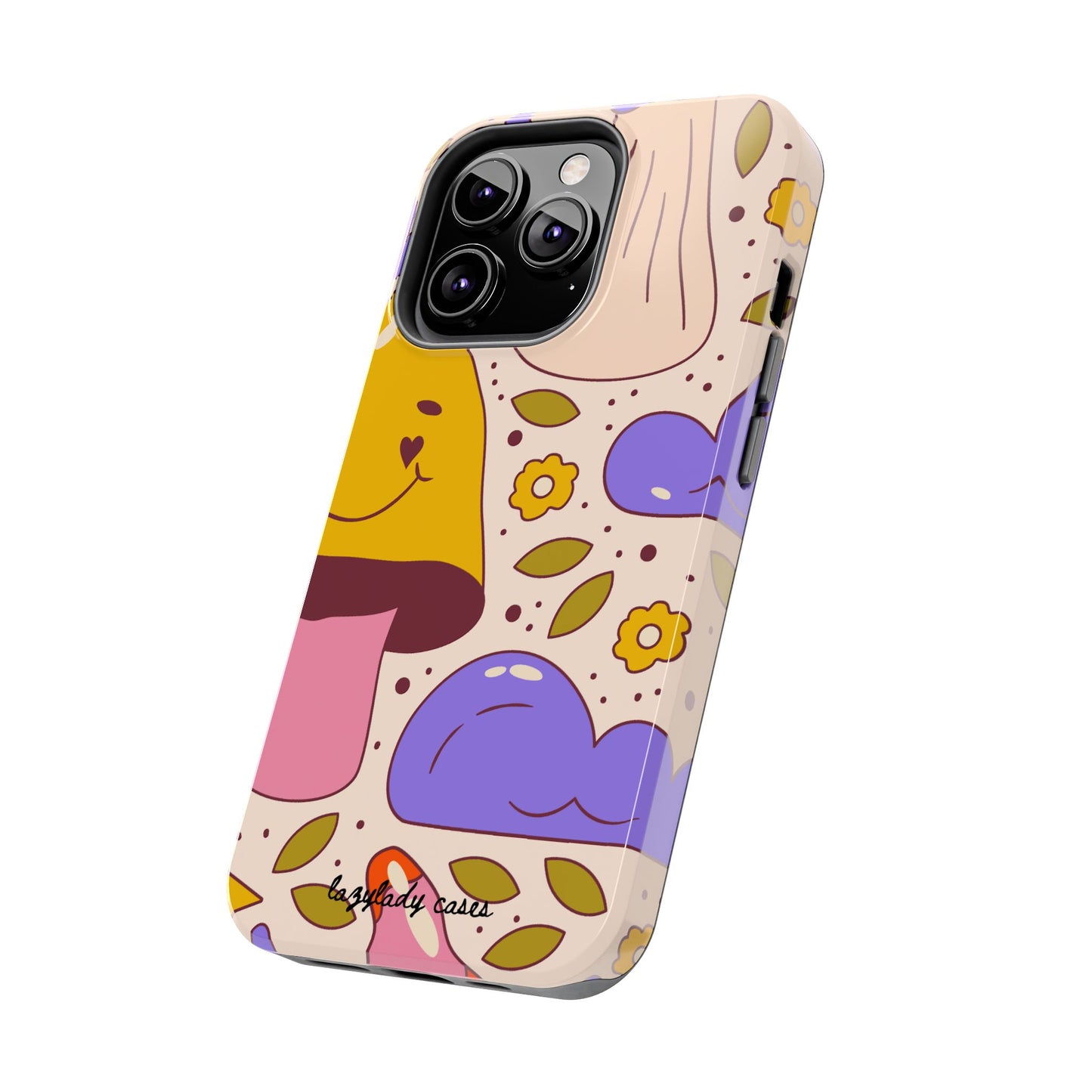 Whimsical Mushroom Phone Case - Tough & Fun Design for Nature Lovers