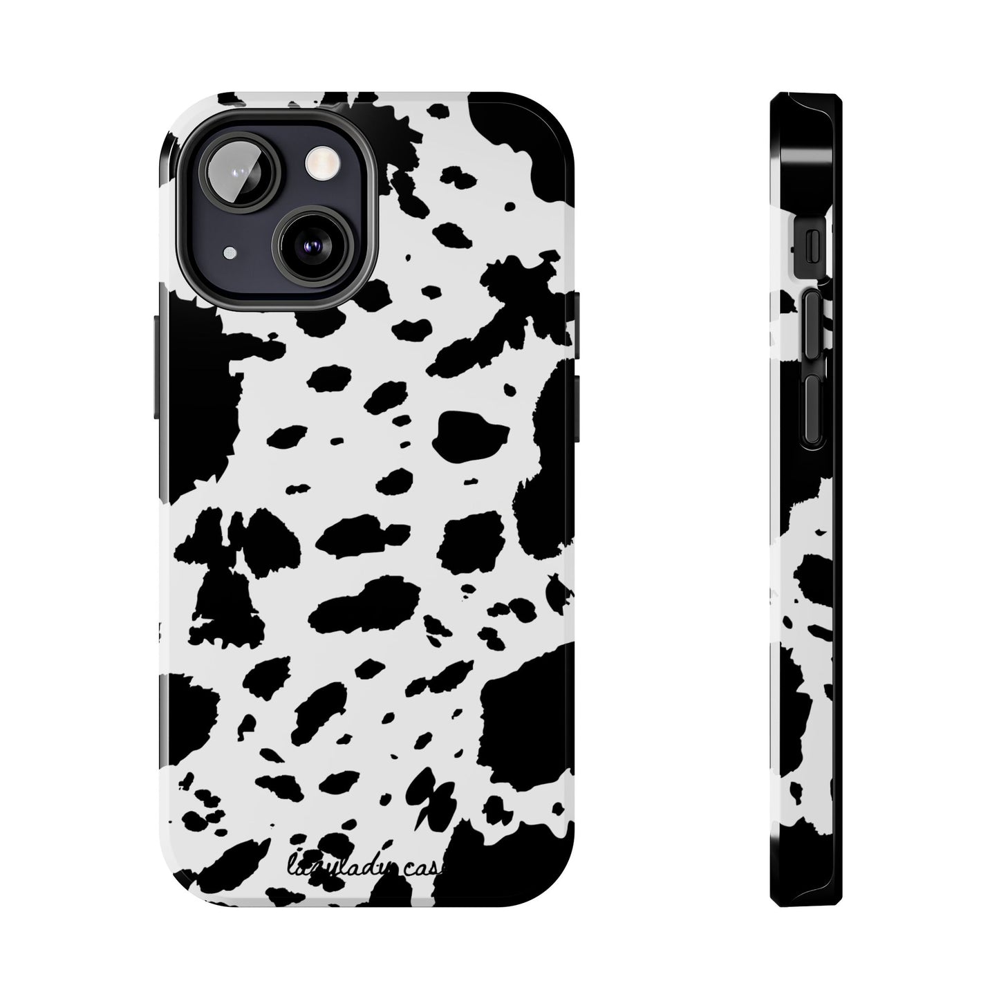 Stylish Cow Print Tough Phone Case | Durable & Trendy Accessory