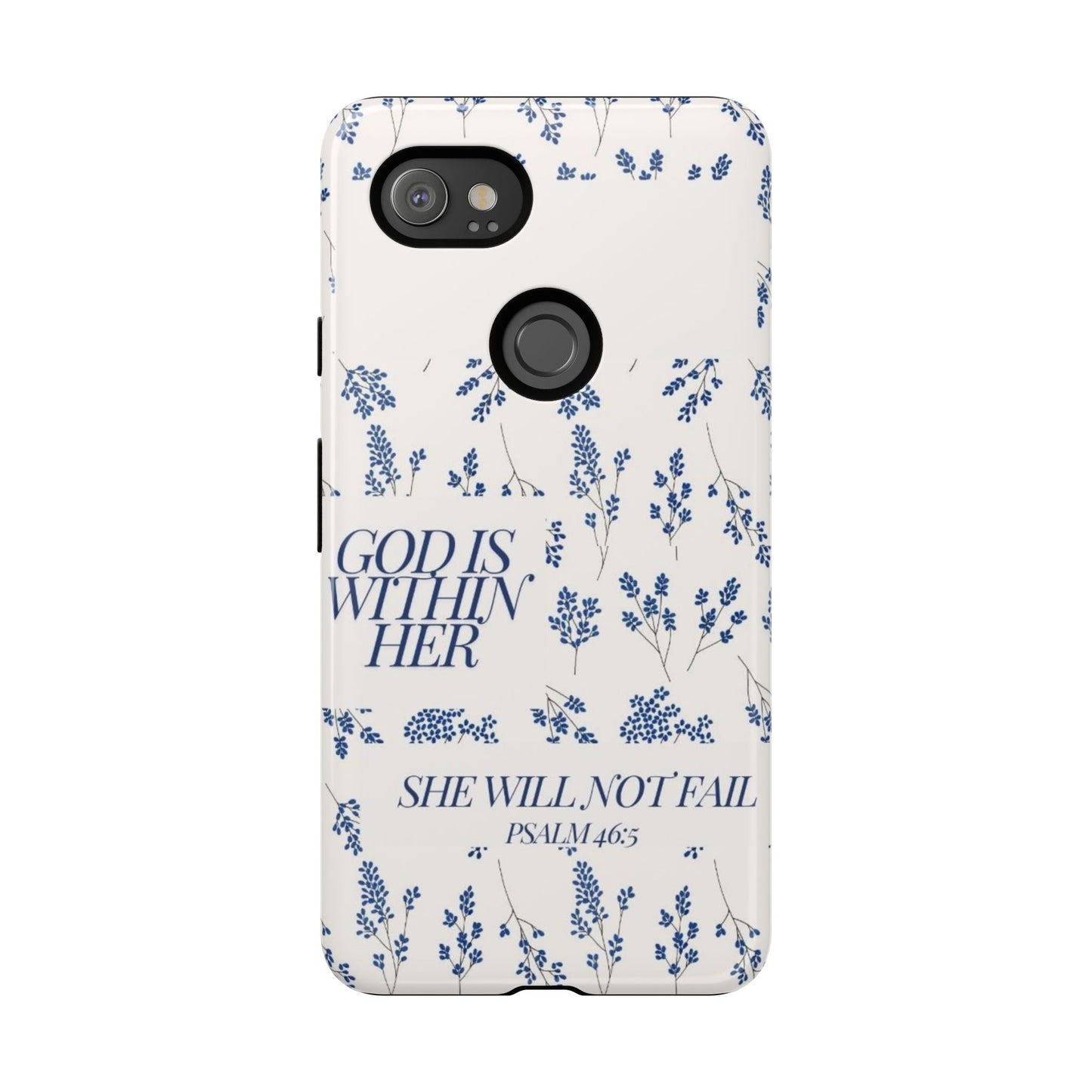 Within Her Cases - Floral Phone Case with Inspirational Quote, Motivational Gifts for Her, Bible Verse Design, Durable Case for iPhone, [...]